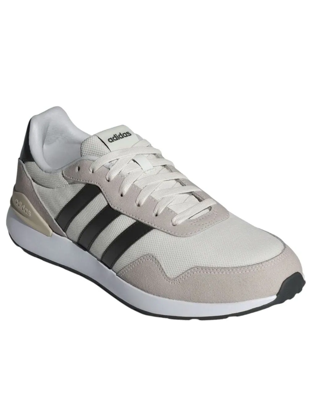 Кроссовки Adidas Run 60s 4.0 'White Black' — изображение 4 из 5, белый/черный/белый