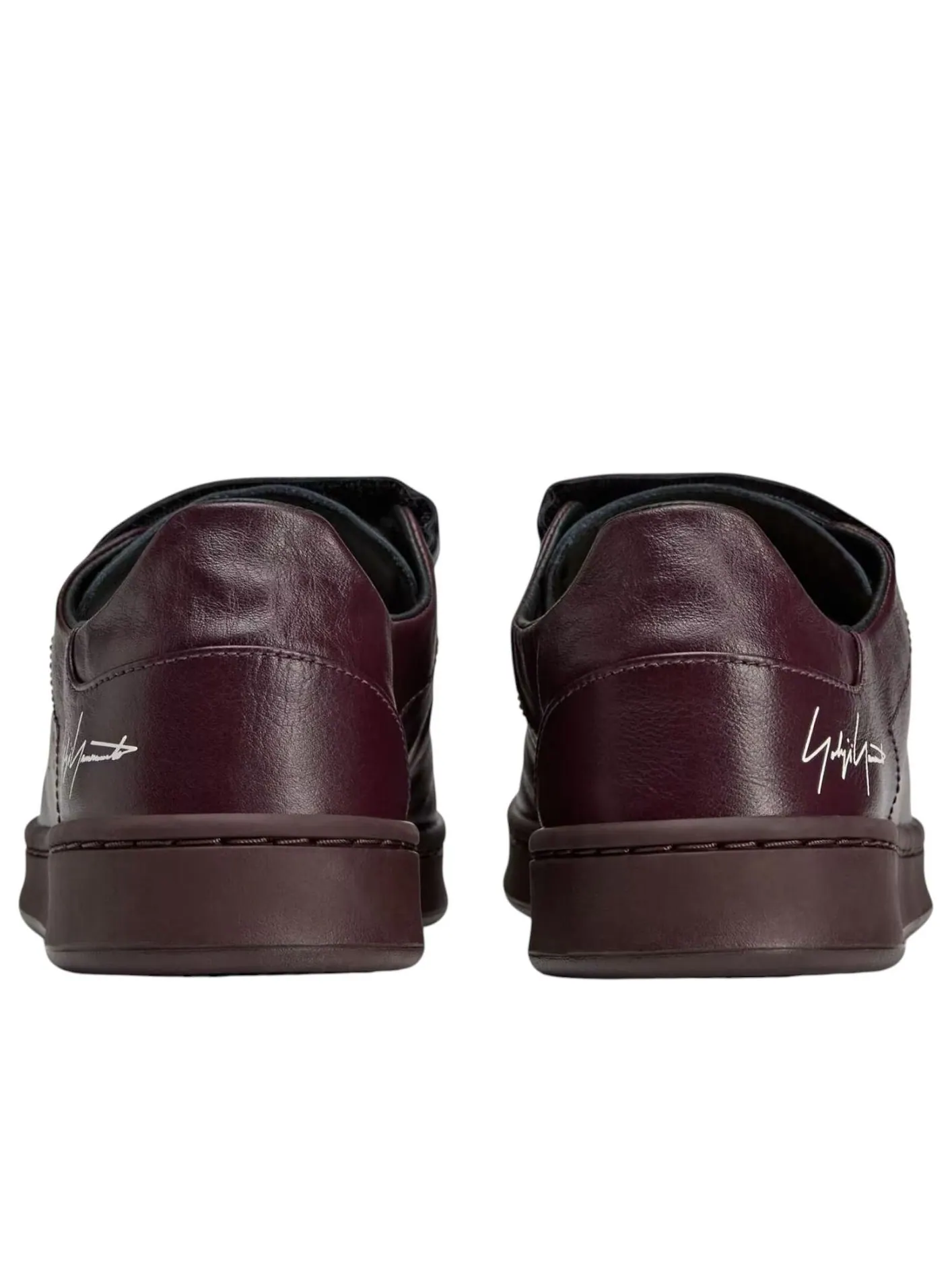 Кроссовки adidas Y-3 Stan Smith Hook-And-Loop 'Shadow Maroon Black' — изображение 4 из 6, бордовый