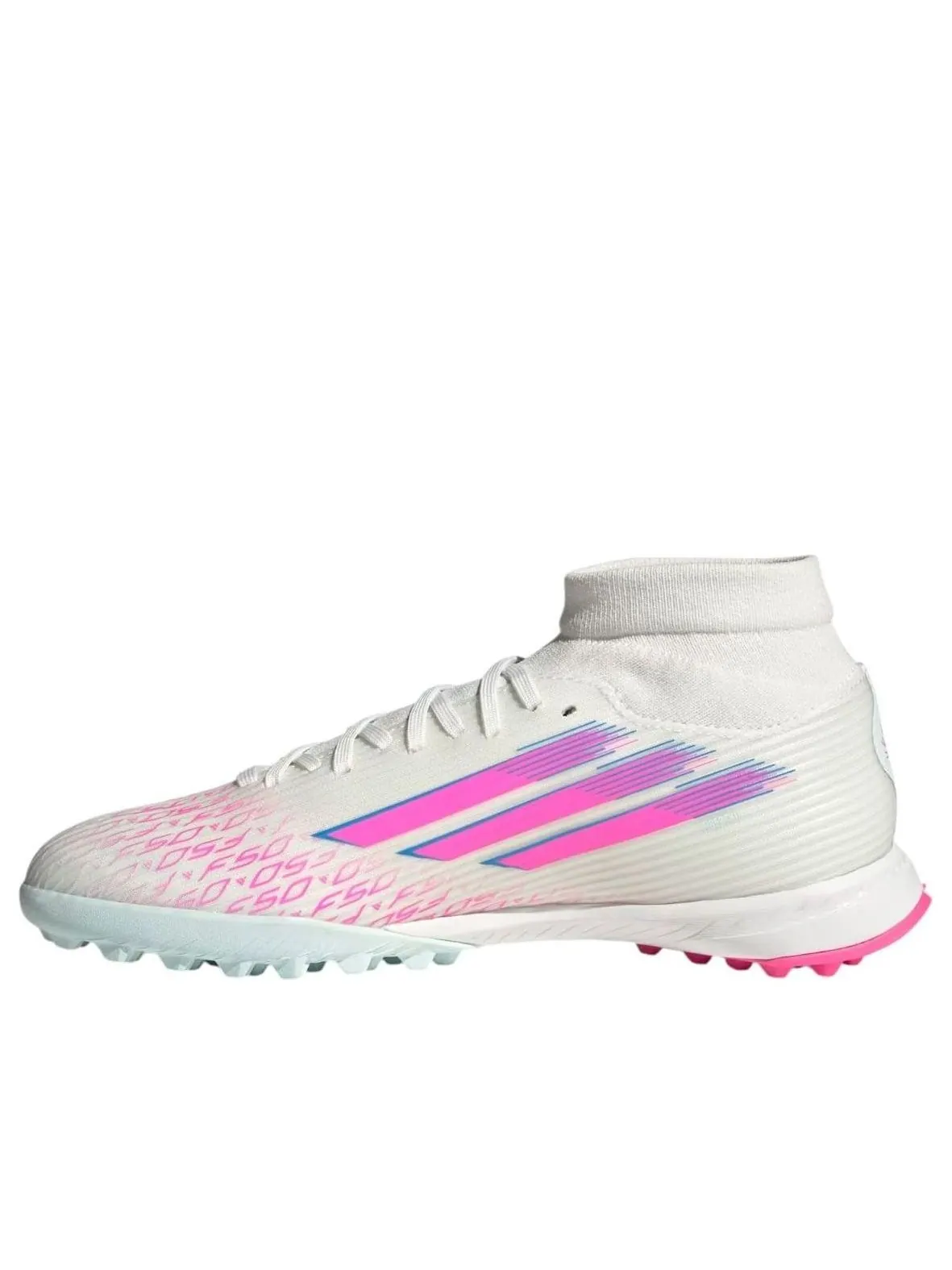 (WMNS) Adidas Adizero F50 League TF 'Sparkfusion Pack' — изображение 1 из 6, белый/розовый/белый