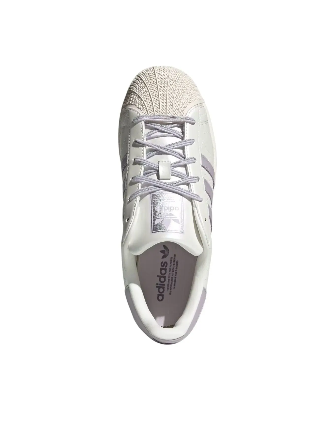 (WMNS) Adidas Superstar II 'White Silver Dawn' — изображение 3 из 6, белый/серебристый/белый