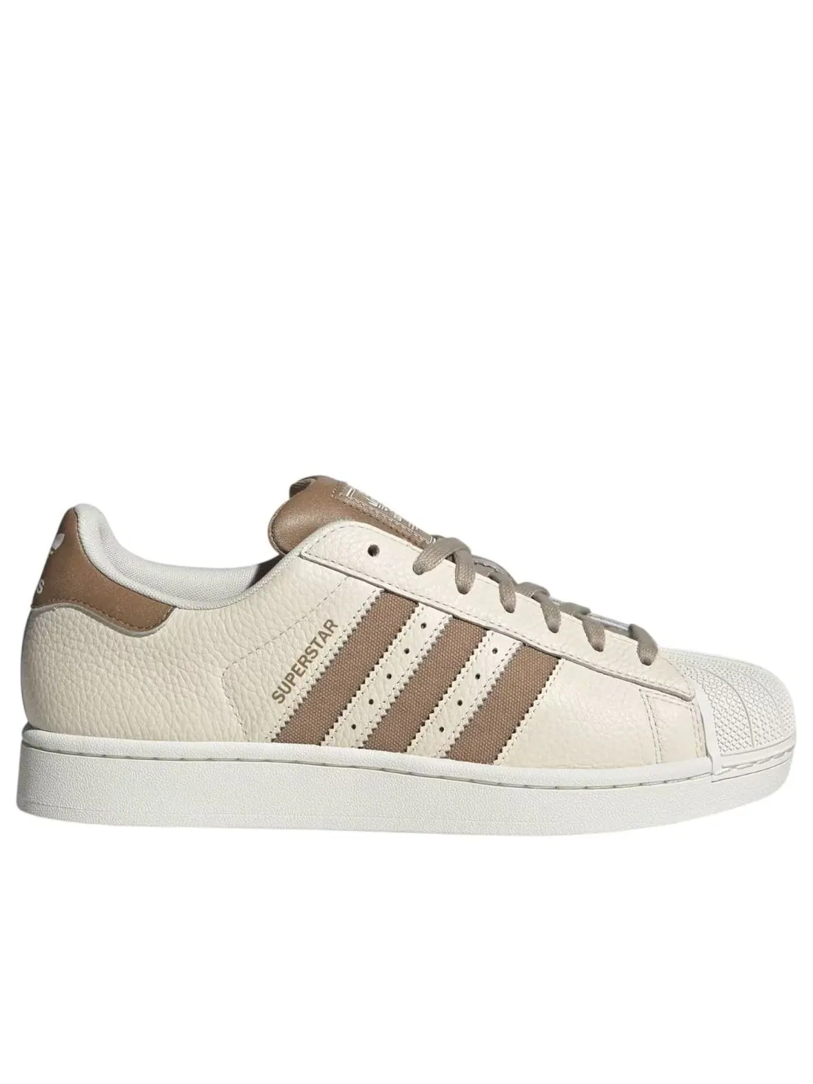 Кроссовки (WMNS) adidas Superstar II 'Wonder White Cardboard' — изображение 2 из 6, коричневый
