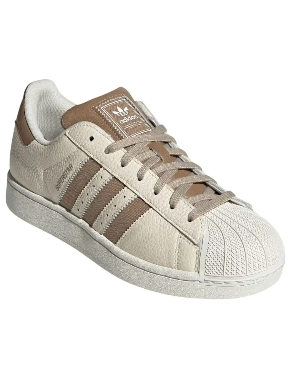 Кроссовки (WMNS) adidas Superstar II 'Wonder White Cardboard' — изображение 5 из 6, коричневый