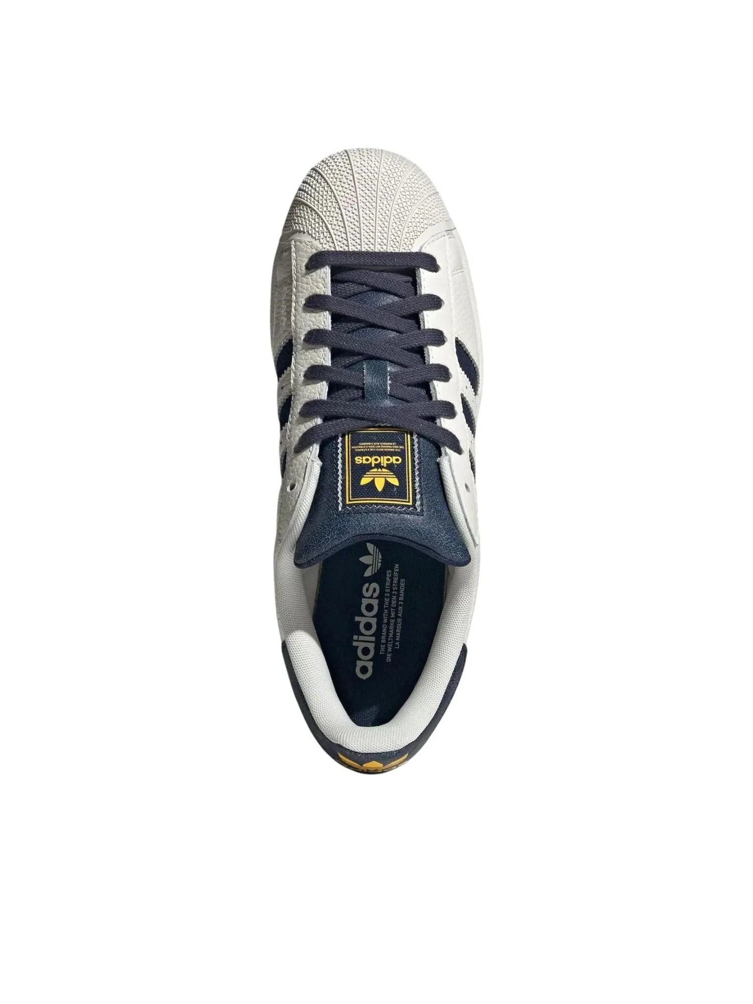 Adidas SUPERSTAR II 'Cloud White Navy' — изображение 3 из 4, белый/темно-синий