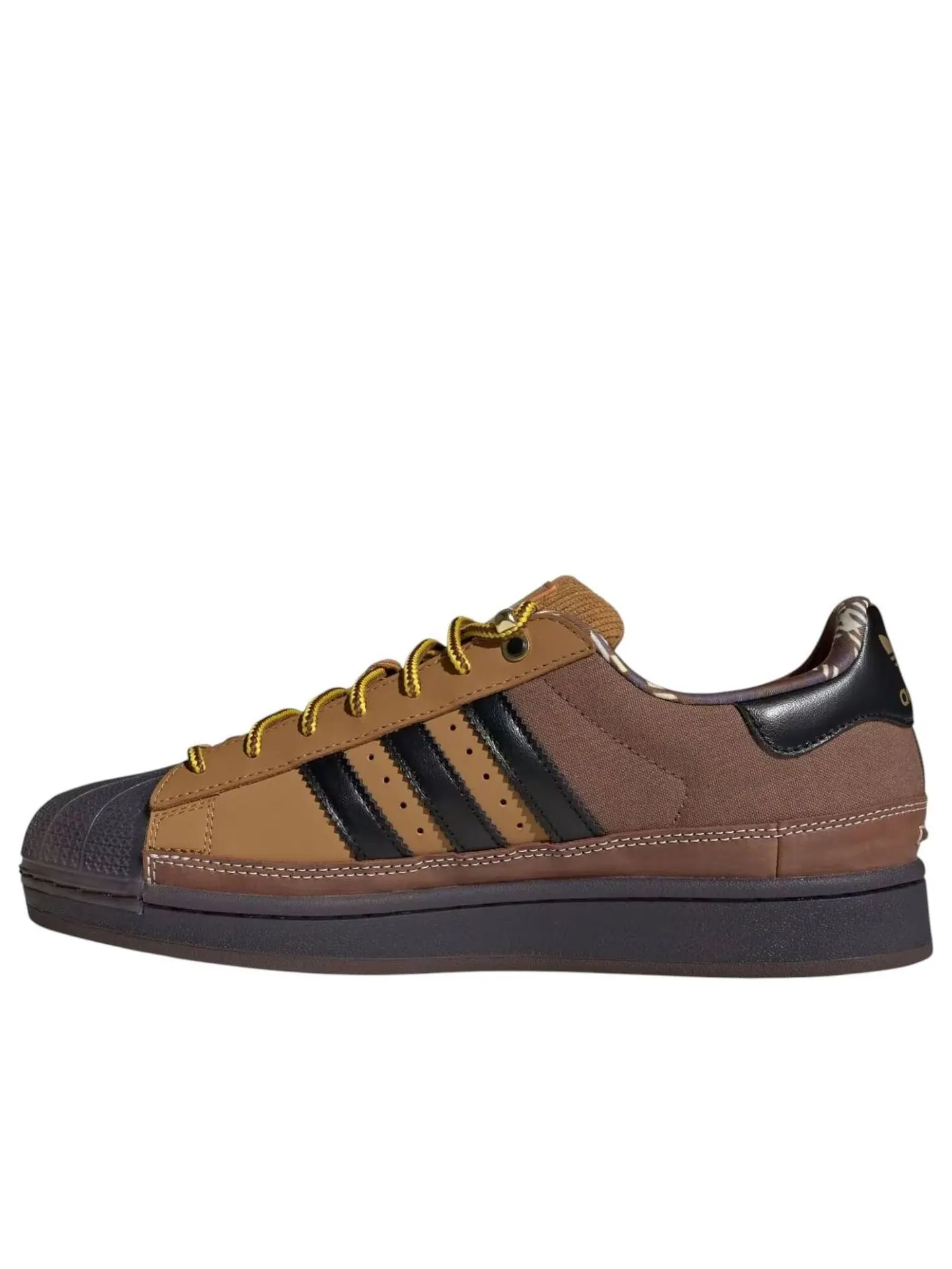 Adidas Superstar II 'Mesa Black Preloved Brown' — изображение 1 из 5, черный/коричневый