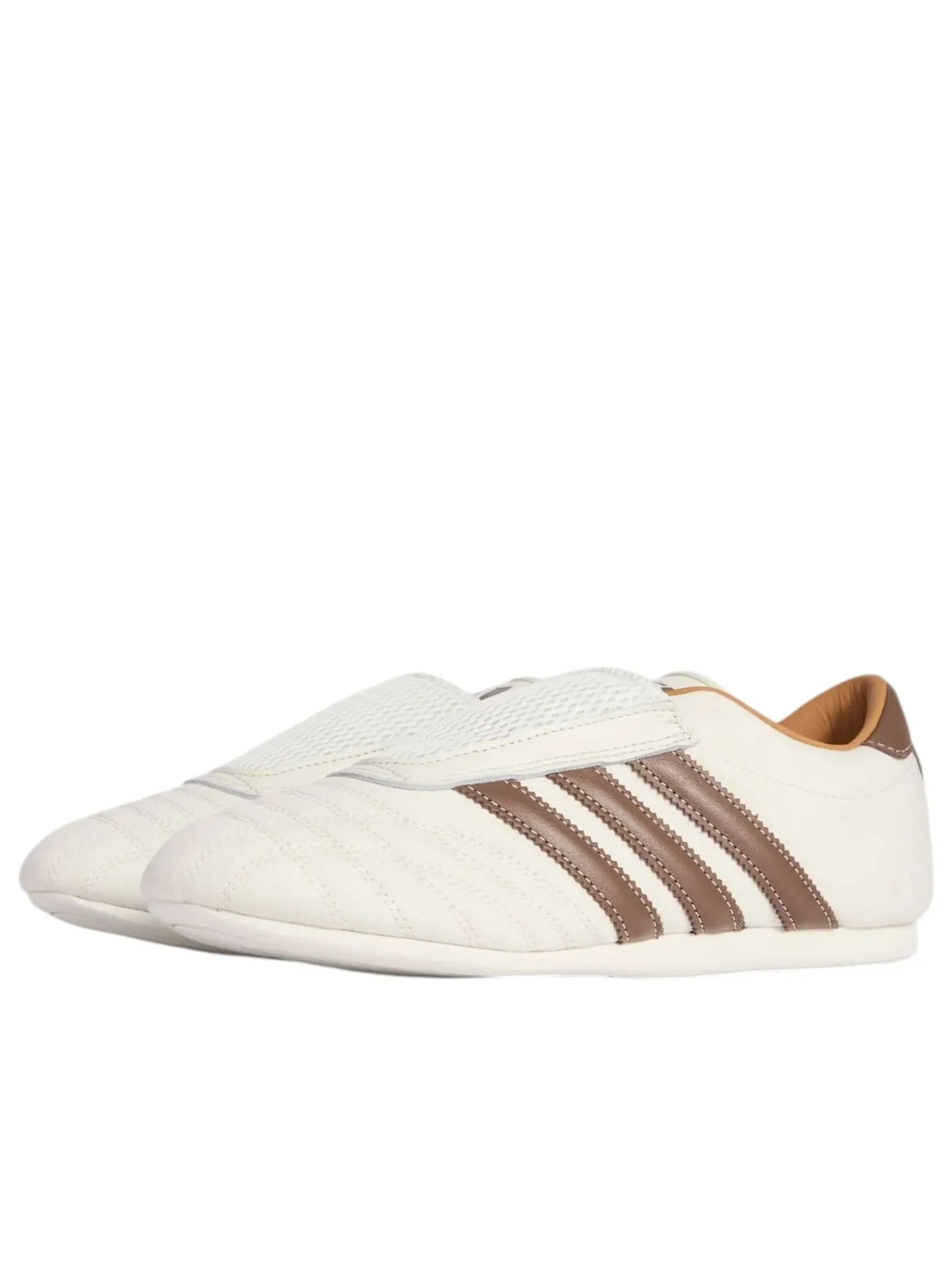 (WMNS) Adidas x Kith Taekwondo 'Natural Canvas Coffee Quartz' — изображение 2 из 7, коричневый