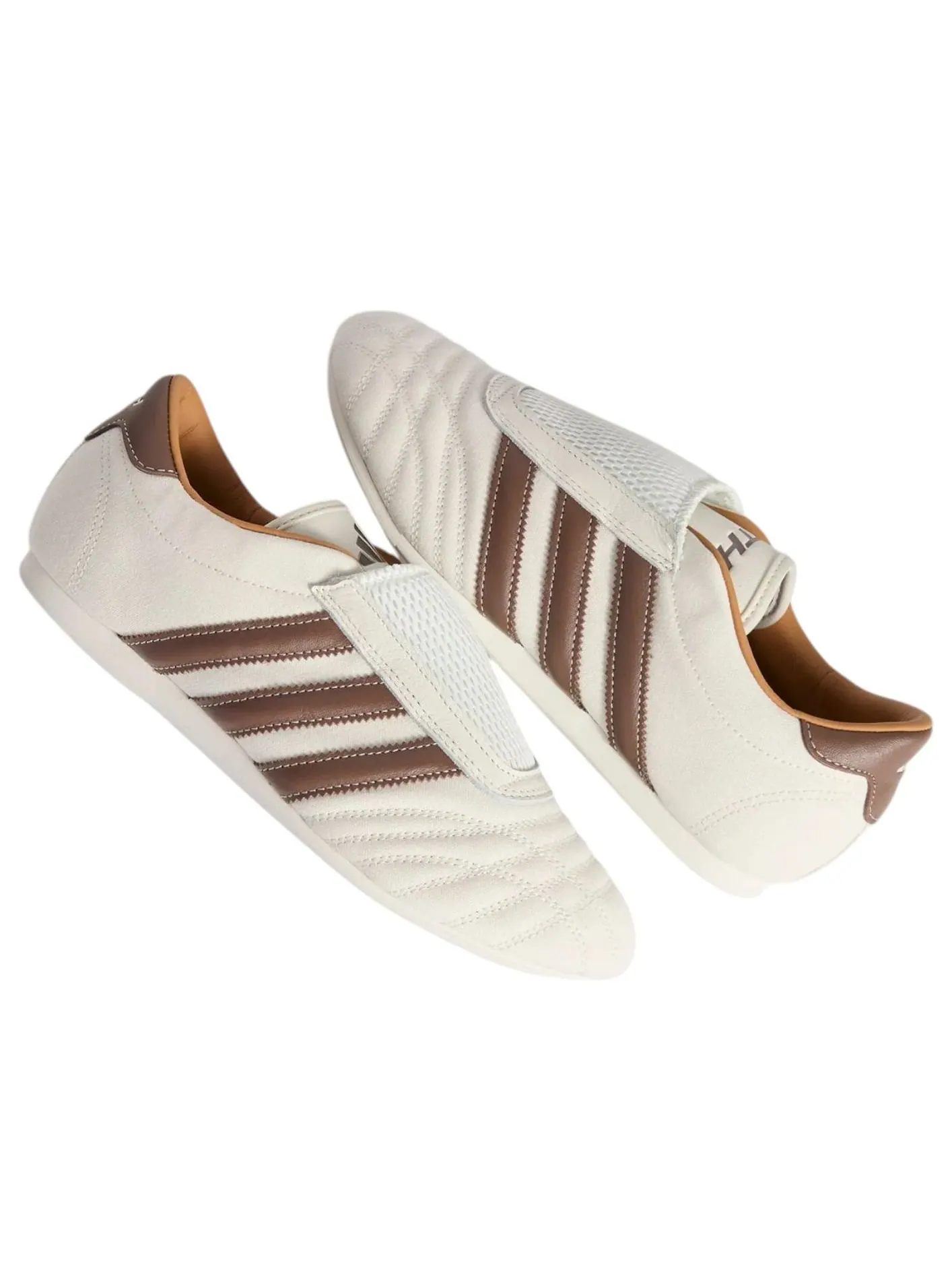 (WMNS) Adidas x Kith Taekwondo 'Natural Canvas Coffee Quartz' — изображение 5 из 7, коричневый