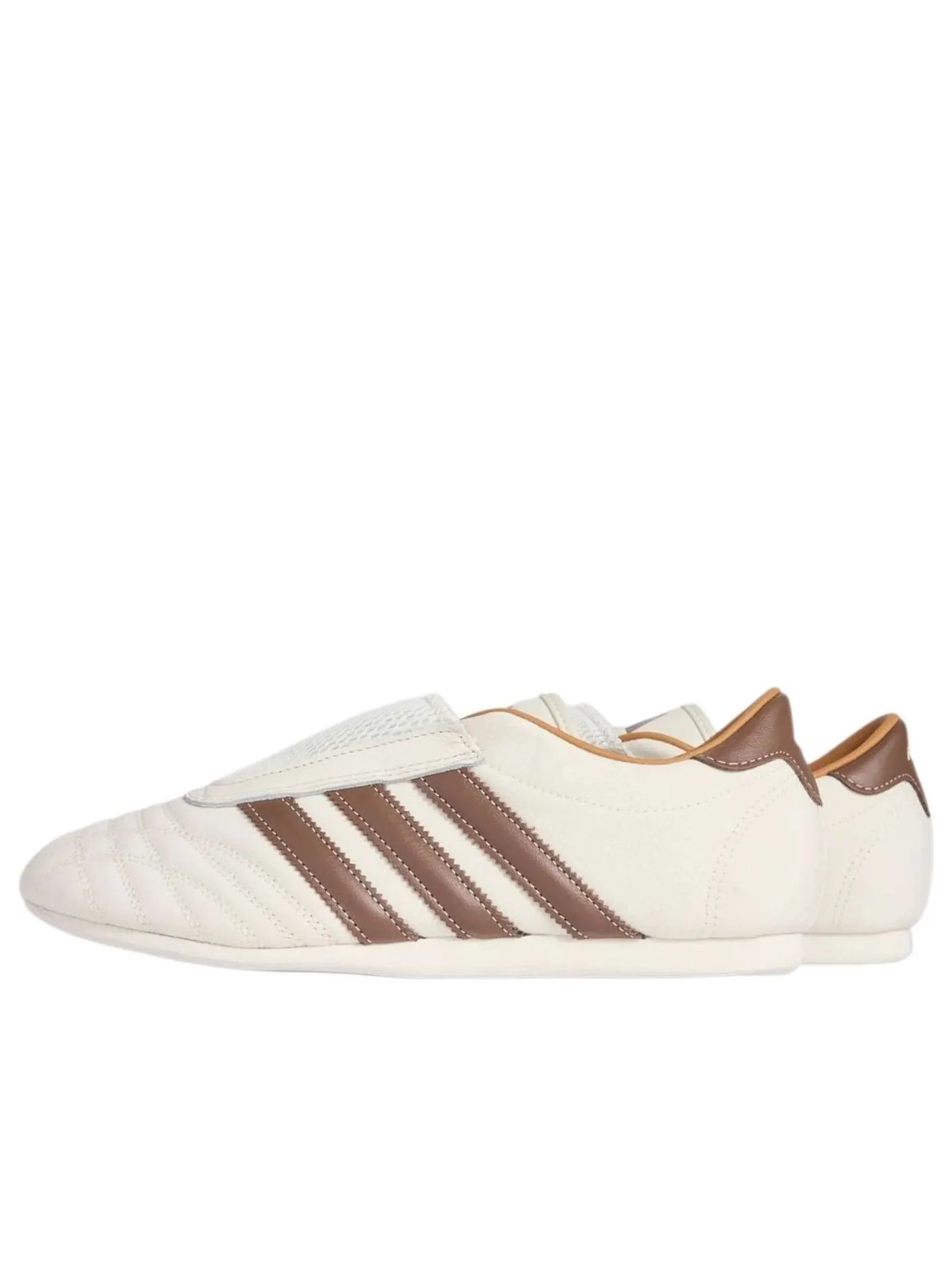 Кроссовки (WMNS) adidas x Kith Taekwondo ' Natural Canvas Coffee Quartz' — изображение 1 из 7, белый