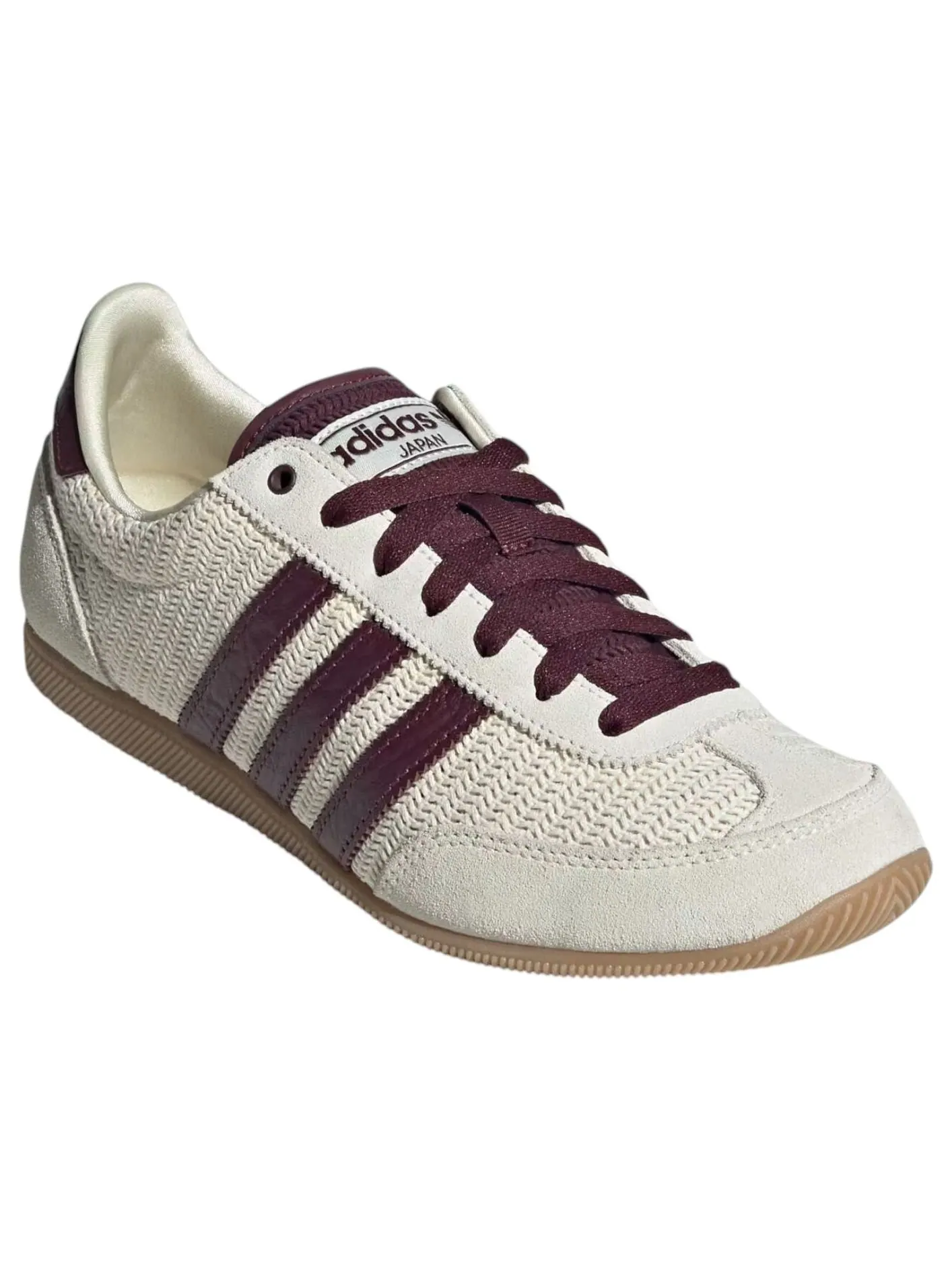 Кроссовки adidas Japan 'Cream White Maroon Gum' — изображение 2 из 5, белый
