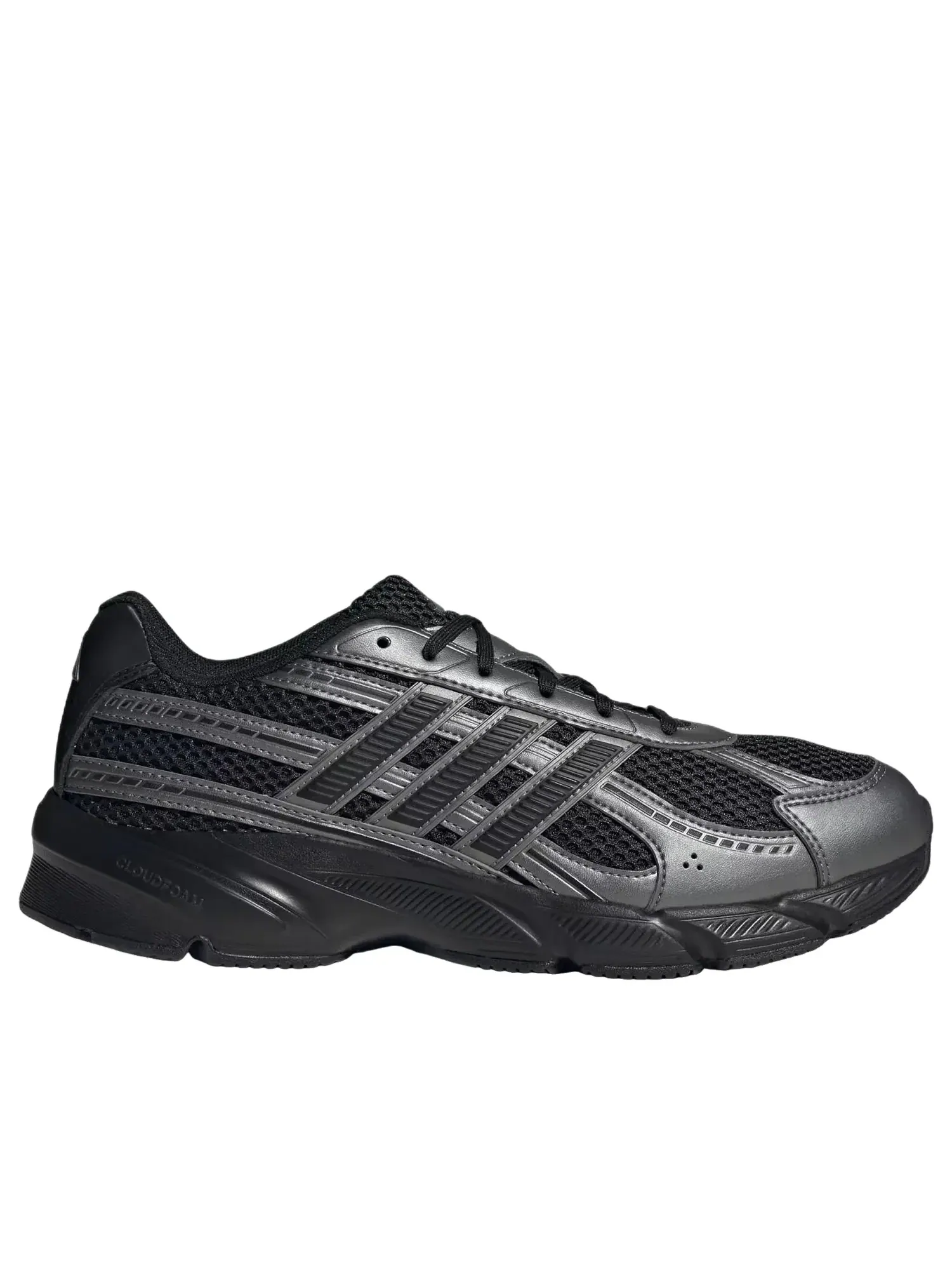 Мужские кроссовки с шнуровкой Technochaos 2000 Adidas — изображение 2 из 3, черный