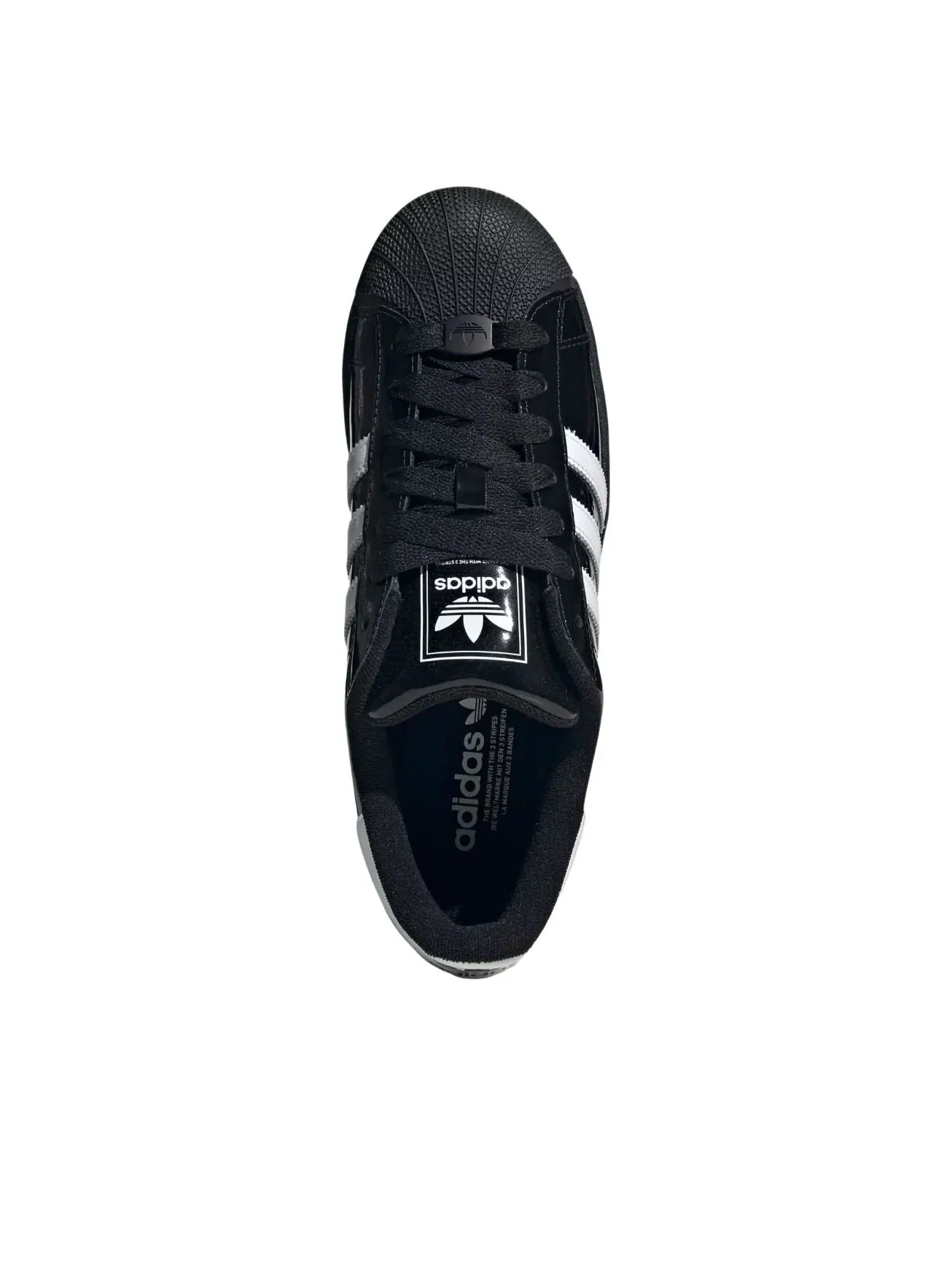 Adidas Superstar II 'Black White' — изображение 4 из 5, черный/белый