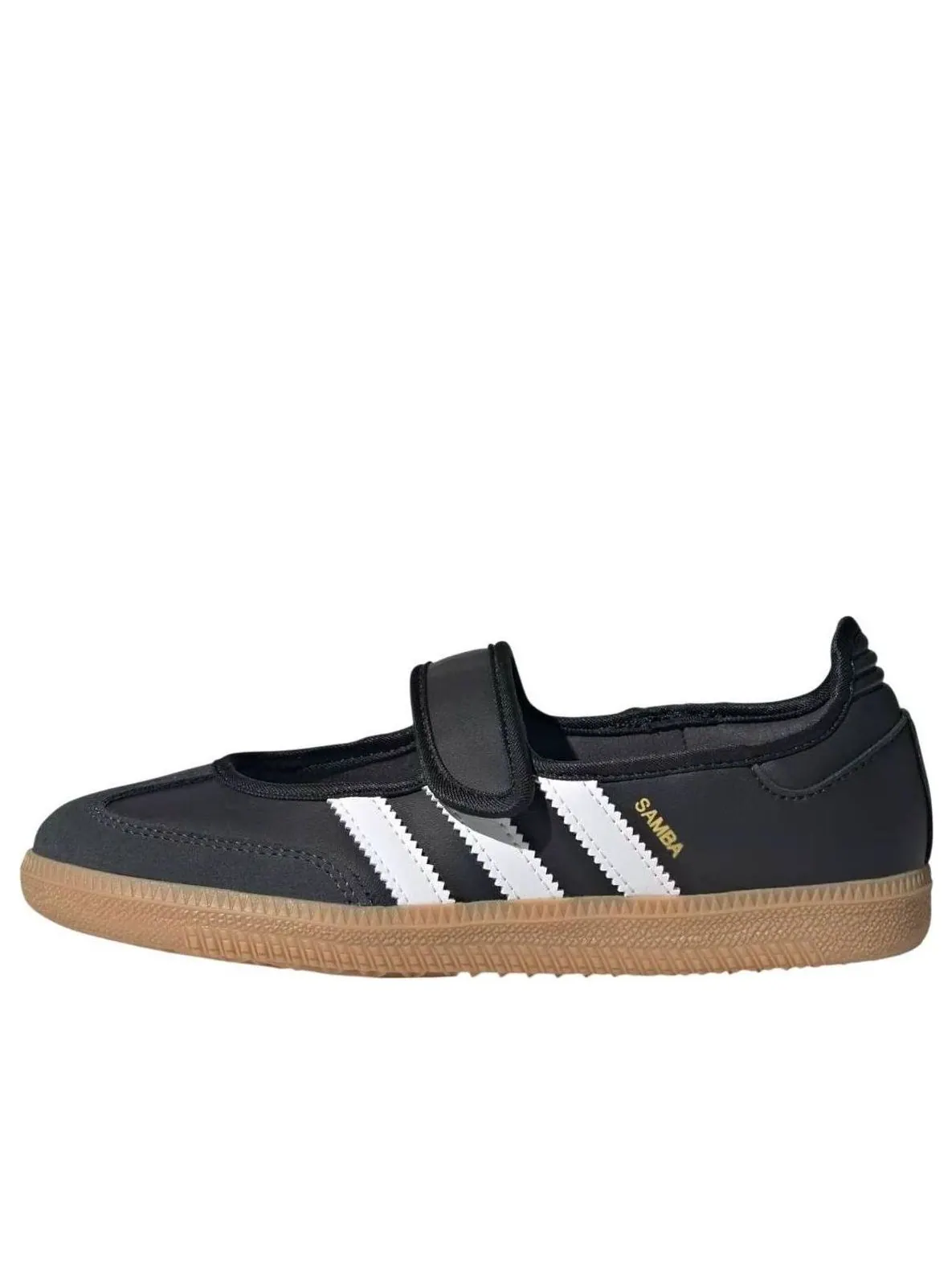 (GS) Adidas Samba Jane 'Black White Gum' — изображение 1 из 5, черный/белый