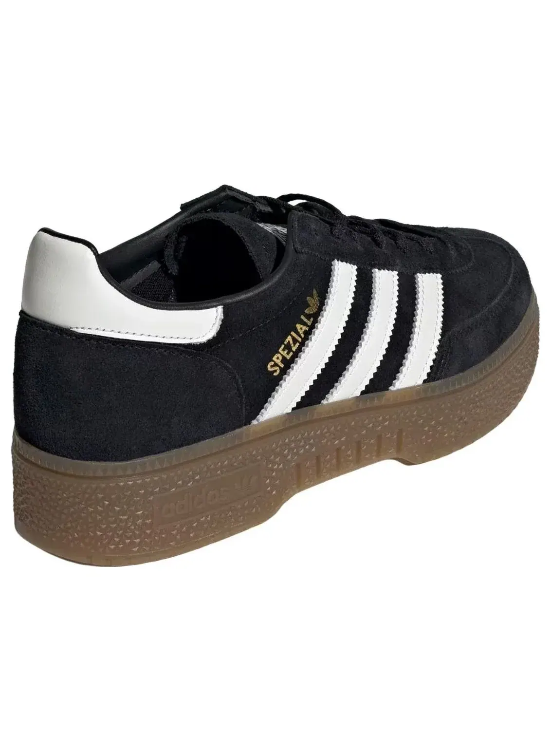 Кроссовки Adidas Handball Spezial Bold 'Black White Gum' JR7438 — изображение 5 из 5, черный
