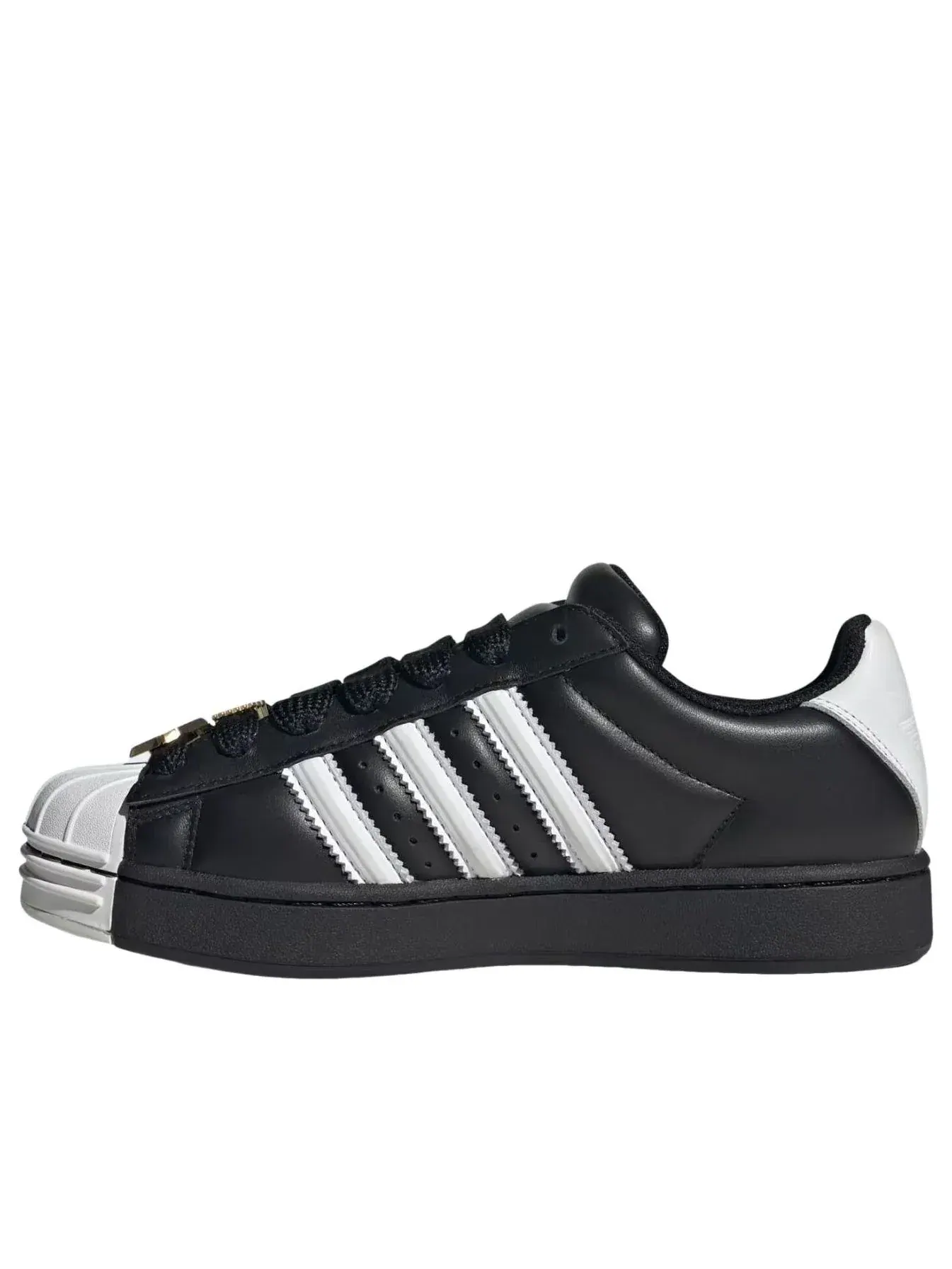 Кроссовки Adidas Superstar 'Core Black Cloud White' JR7444 — изображение 1 из 6, черный