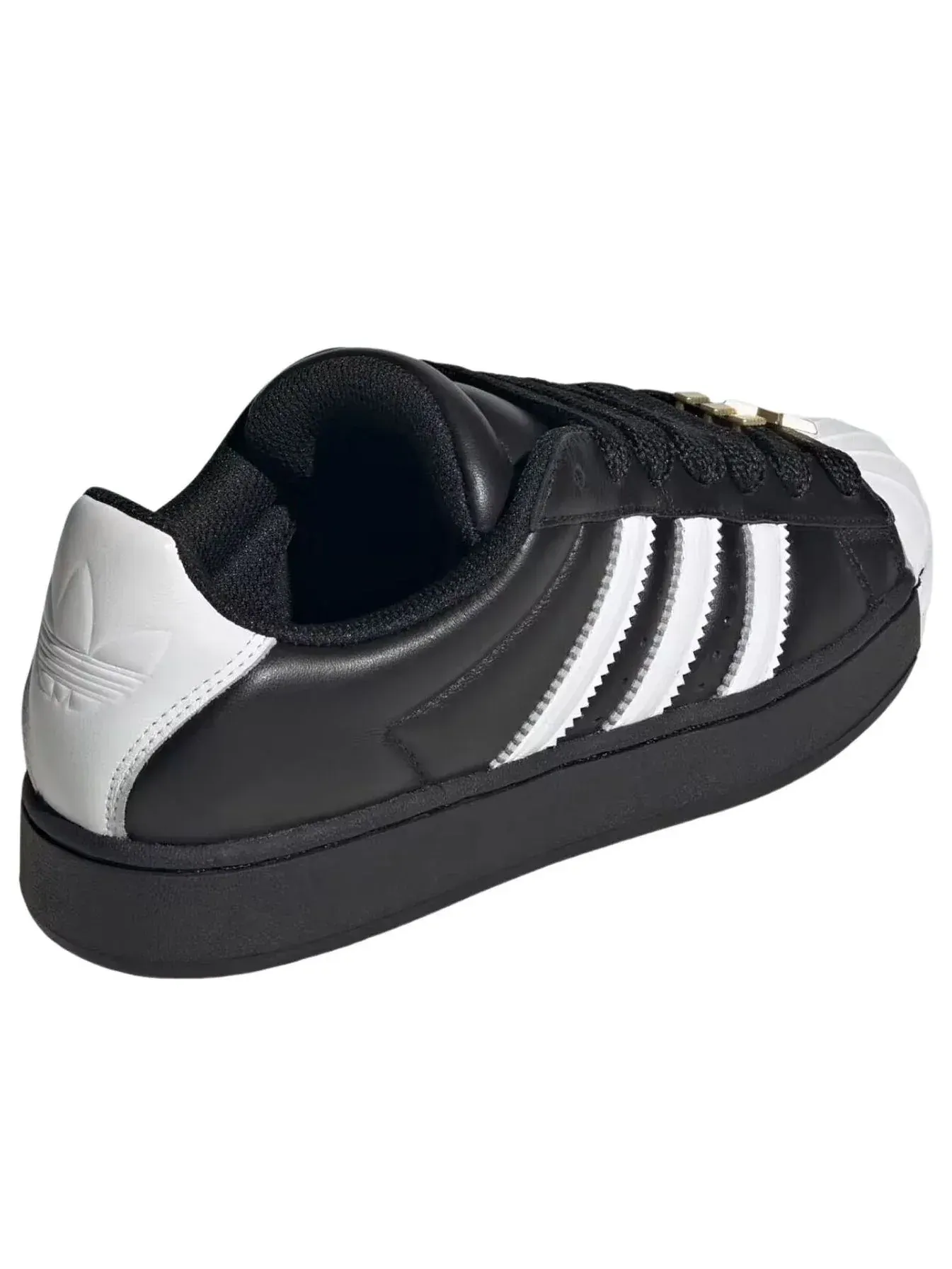 Кроссовки Adidas Superstar 'Core Black Cloud White' JR7444 — изображение 3 из 6, черный