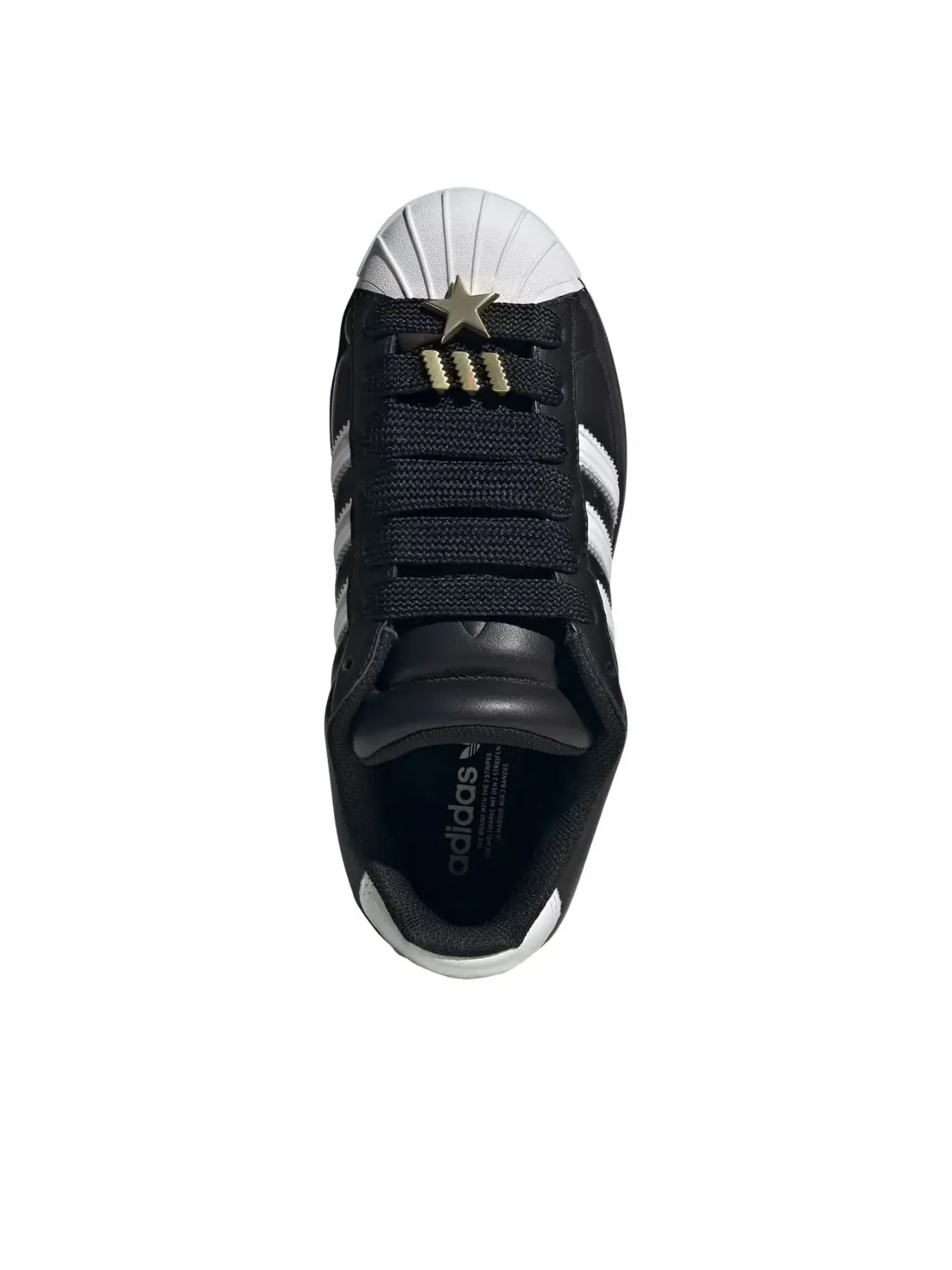Кроссовки Adidas Superstar 'Core Black Cloud White' JR7444 — изображение 4 из 6, черный