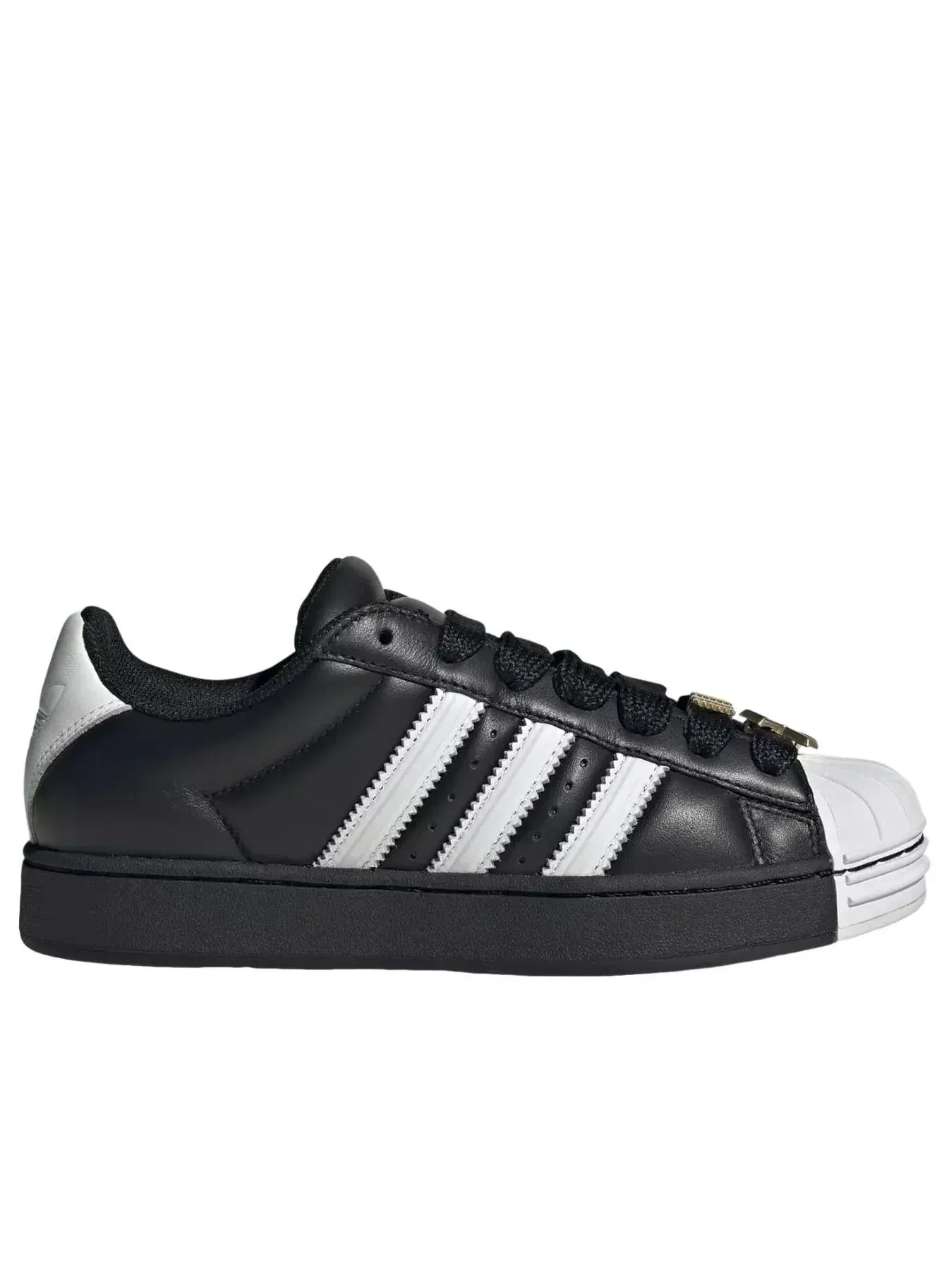 Кроссовки Adidas Superstar 'Core Black Cloud White' JR7444 — изображение 6 из 6, черный