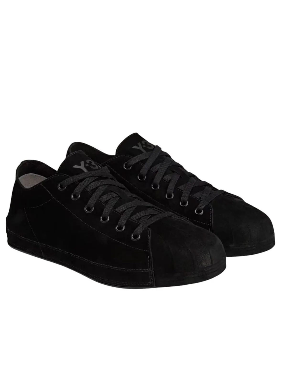 Adidas Y-3 Nizzastar Lo 'Black' — изображение 2 из 5, черный/черный