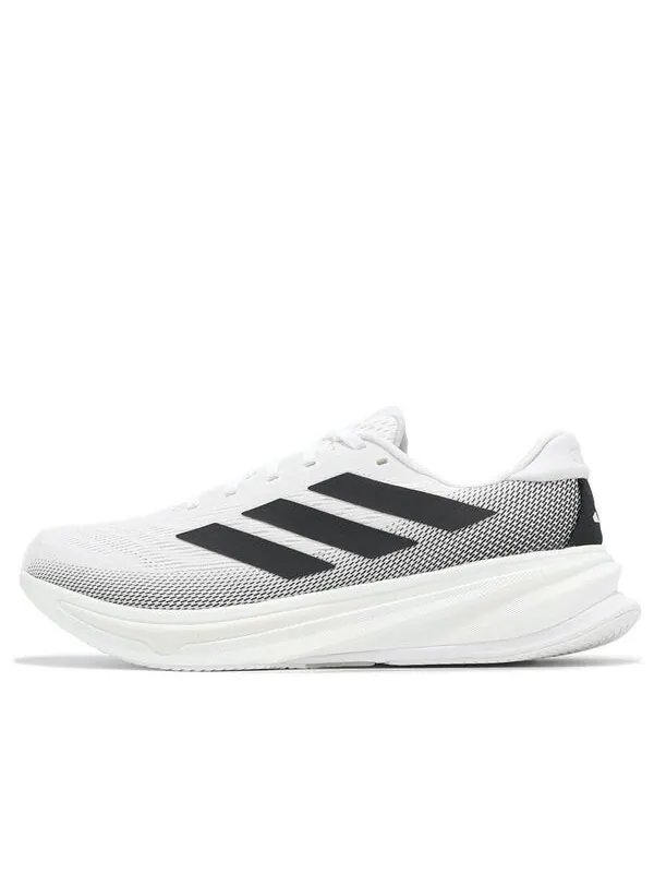 Кроссовки supernova rise 2 'white black' Adidas — изображение 1 из 4, белый/черный