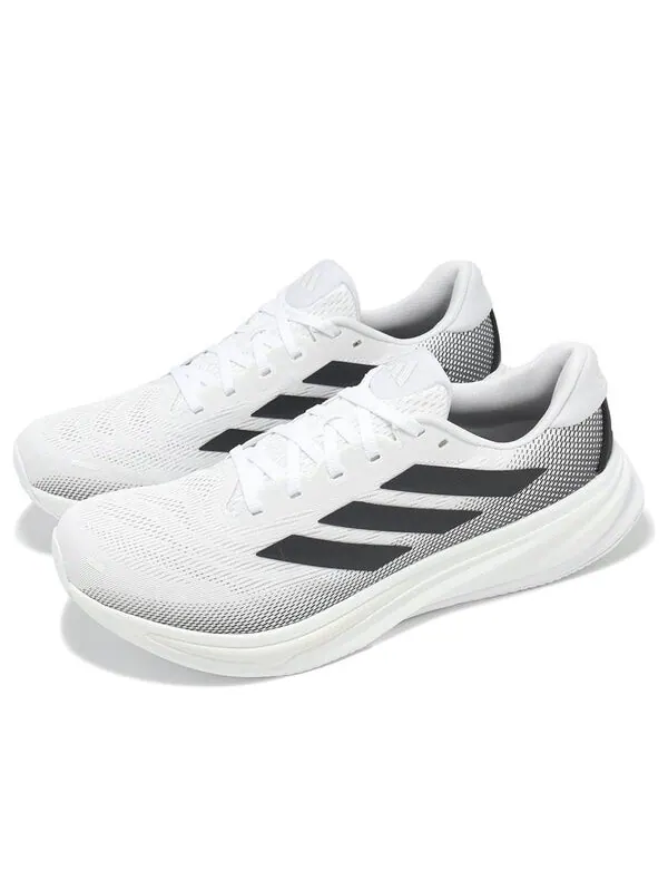 Кроссовки supernova rise 2 'white black' Adidas — изображение 3 из 4, белый/черный