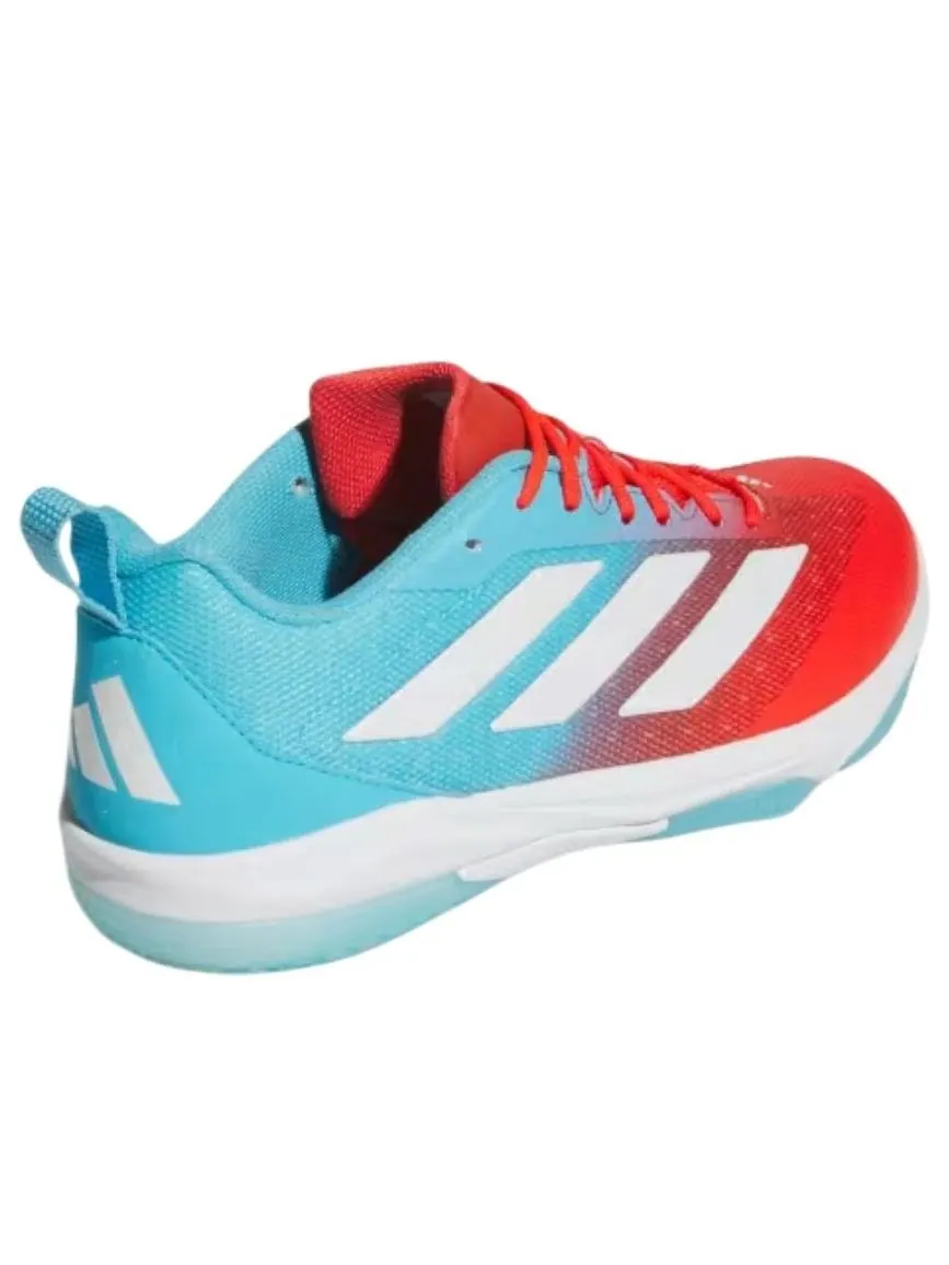 Бейсбольные кроссовки Adidas Adizero Impact Candy Baseball Turf 'Bright Cyan Red' — изображение 6 из 6