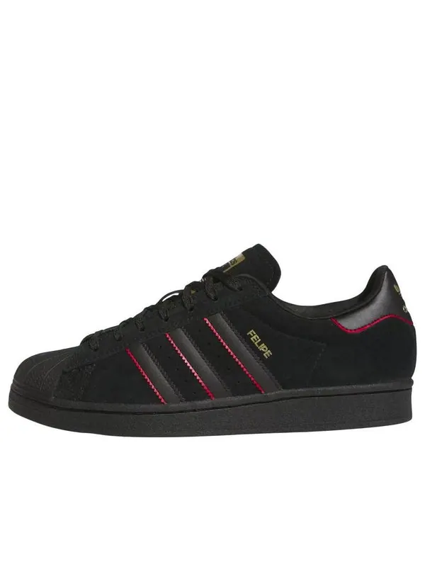 Кроссовки x felipe gustavo superstar Adidas — изображение 1 из 4, черный