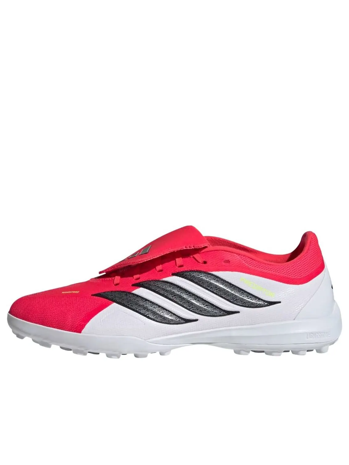 Adidas Predator League Fold Over Tongue Turf 'Lucid Red Cloud White' — изображение 1 из 5, красный/черный/белый