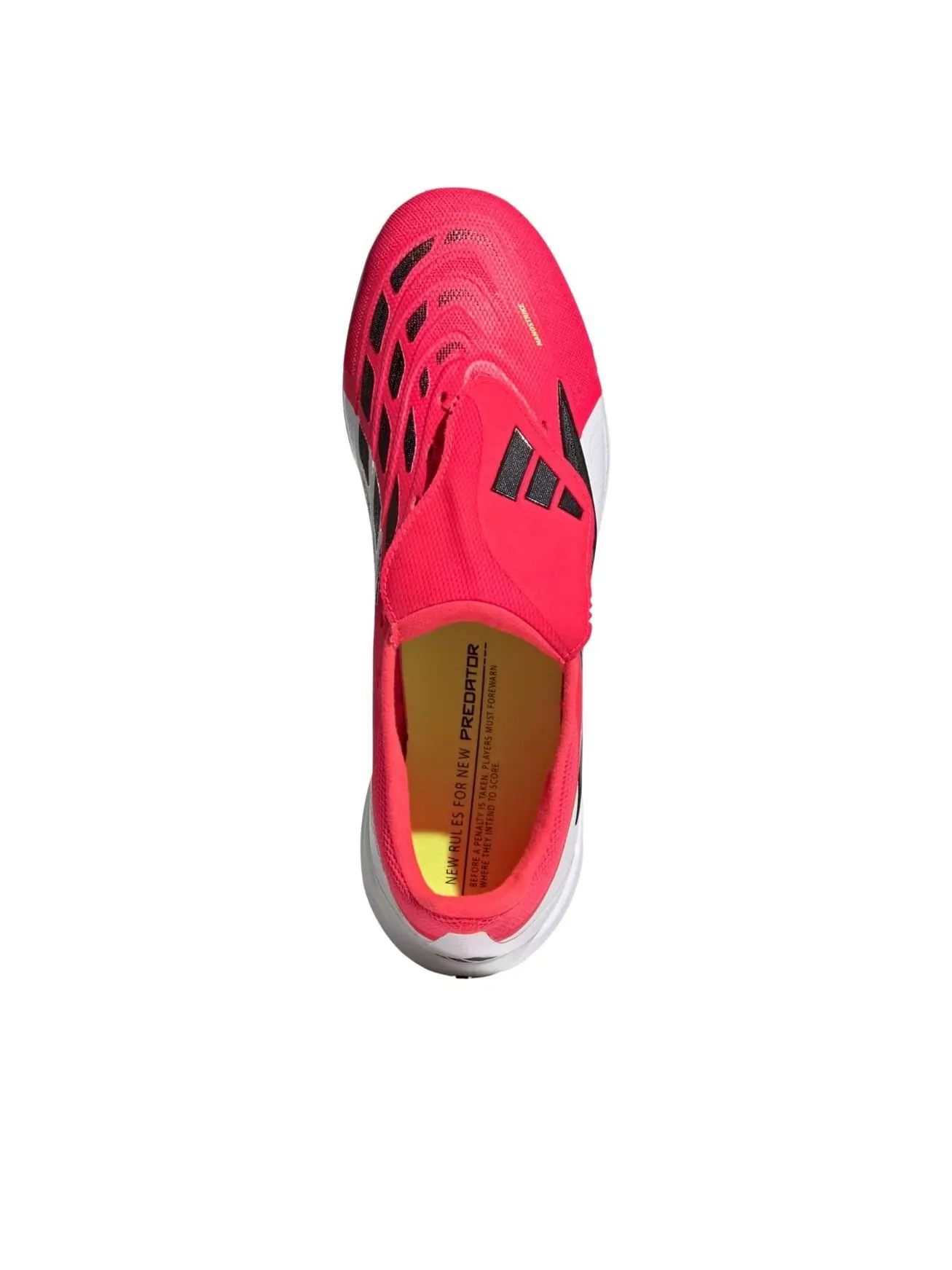 Adidas Predator League Fold Over Tongue Turf 'Lucid Red Cloud White' — изображение 2 из 5, красный/черный/белый