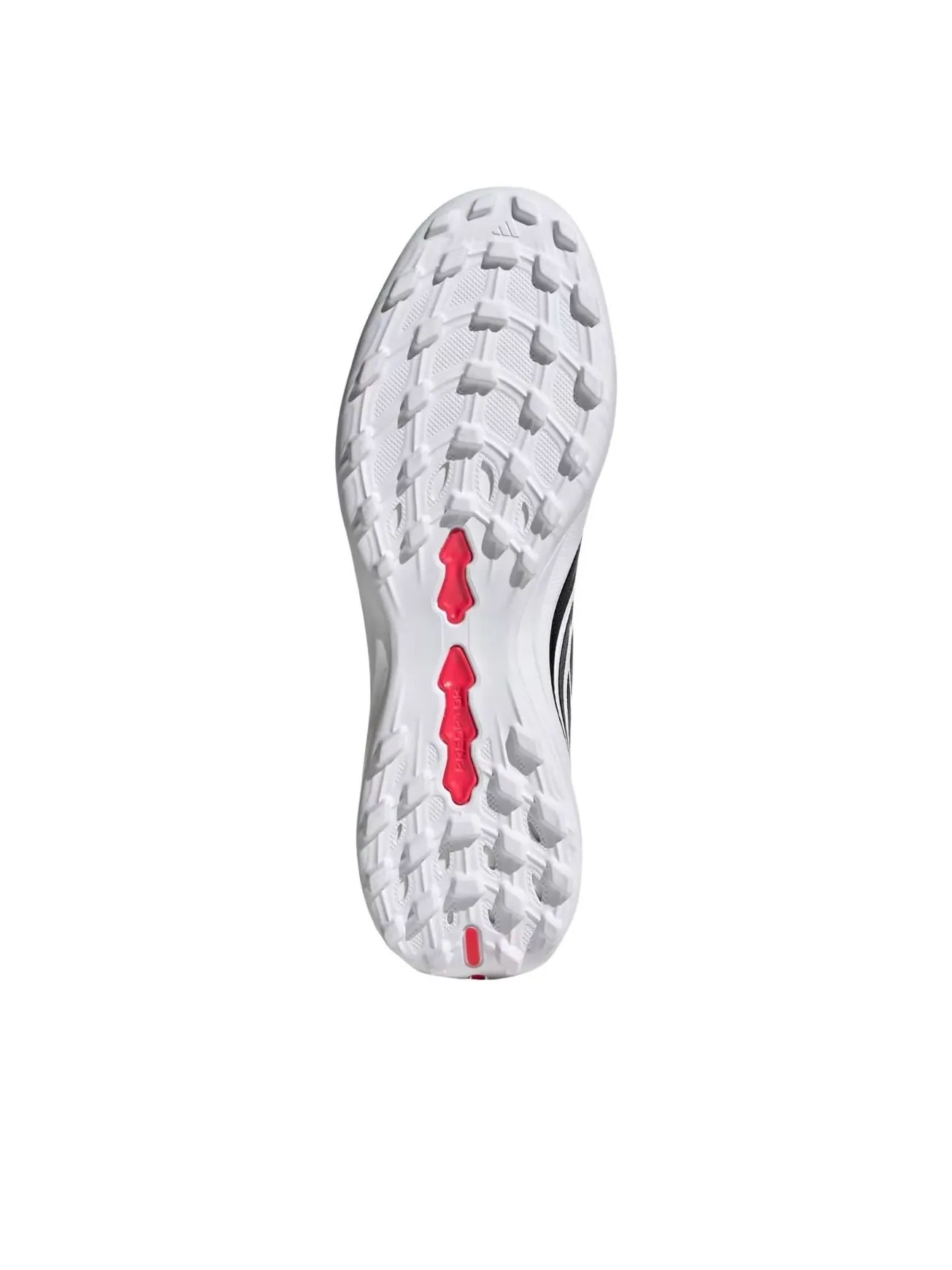 Adidas Predator League Fold Over Tongue Turf 'Lucid Red Cloud White' — изображение 3 из 5, красный/черный/белый