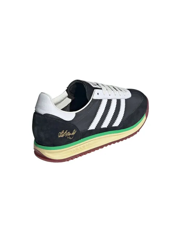 Кроссовки x bob marley sl 72 rs 'one love' Adidas — изображение 4 из 4, черный/белый/белый