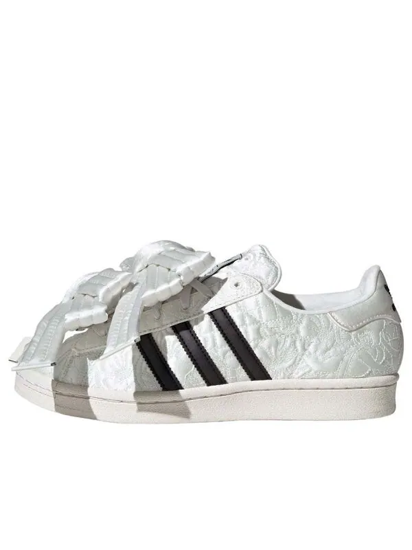Кроссовки caroline hu superstar 'white black' Adidas — изображение 1 из 4, белый/черный/белый