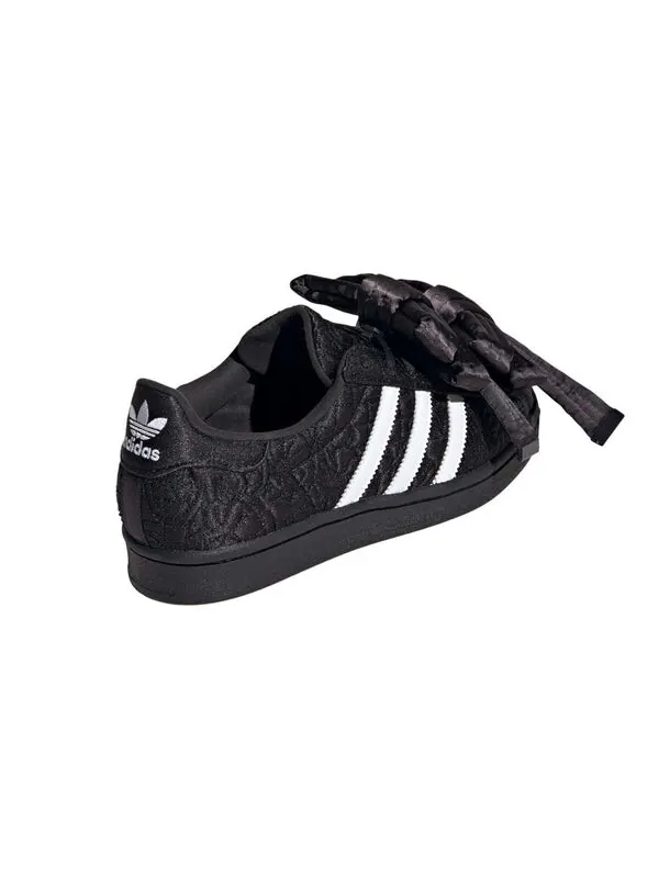 Кроссовки caroline hu superstar 'black white' Adidas — изображение 4 из 4, черный/белый