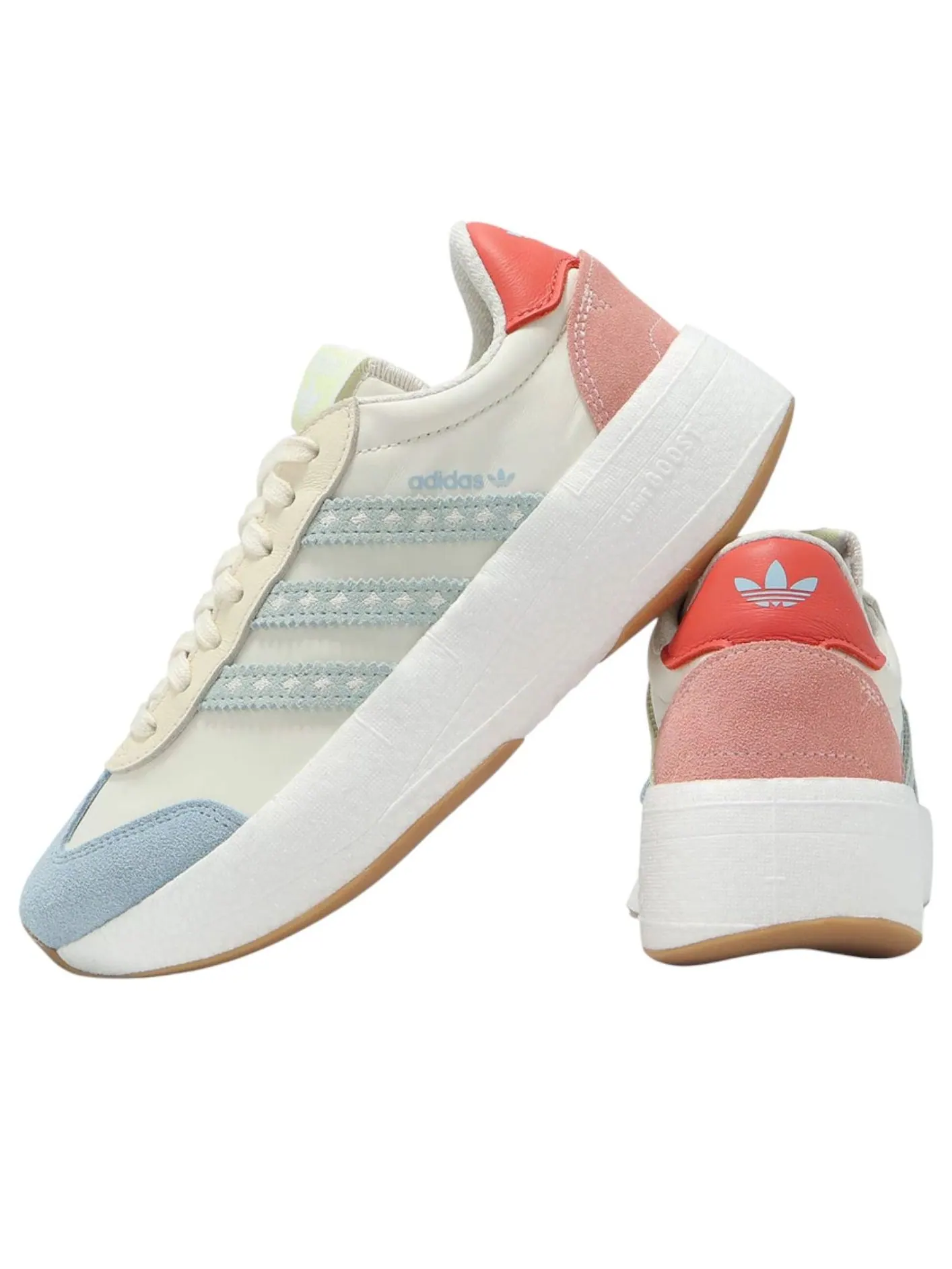 (WMNS) Adidas CITY RNR 'Бежевый синий' — изображение 3 из 6, бежевый/синий