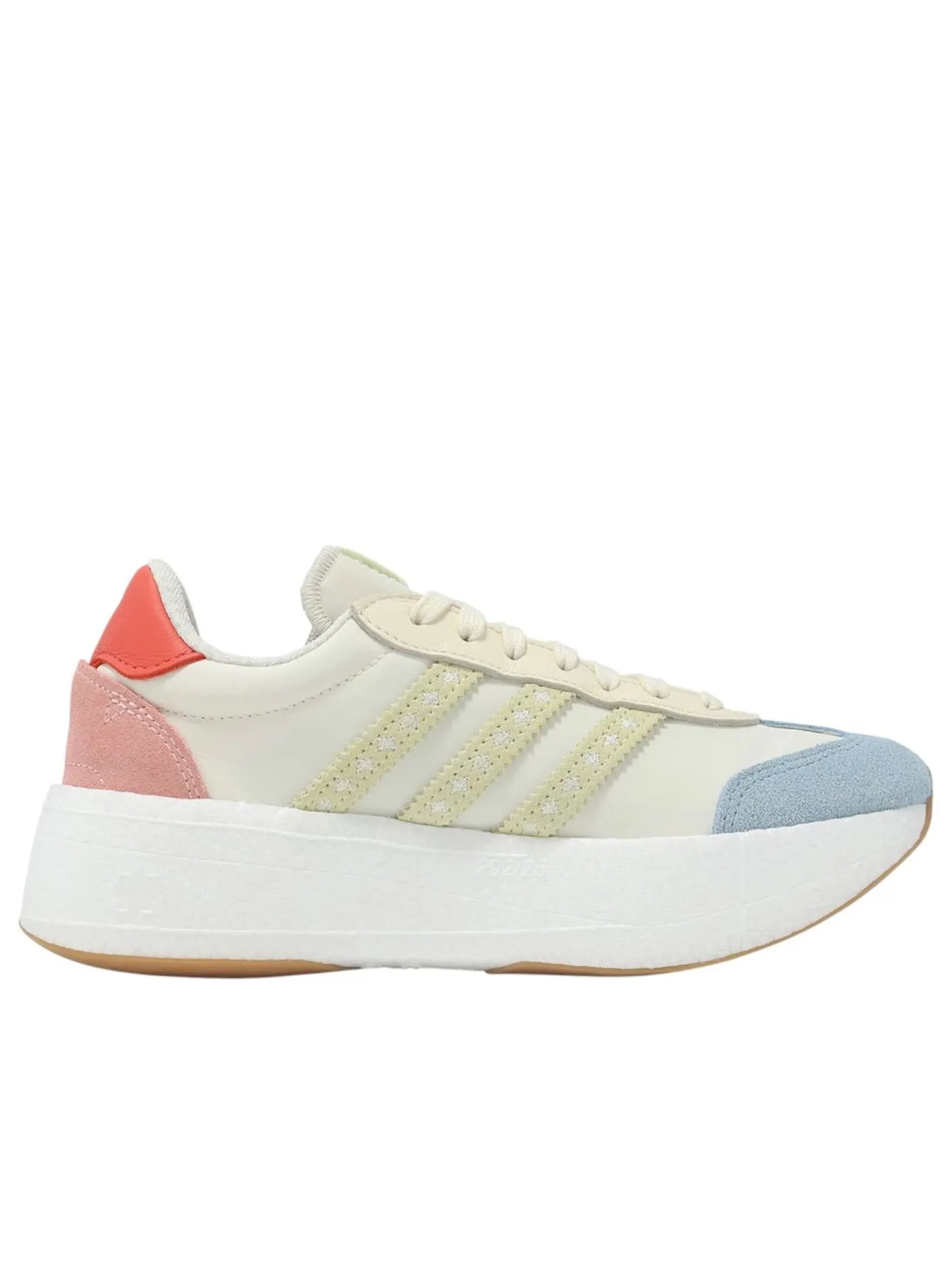 (WMNS) Adidas CITY RNR 'Бежевый синий' — изображение 6 из 6, бежевый/синий