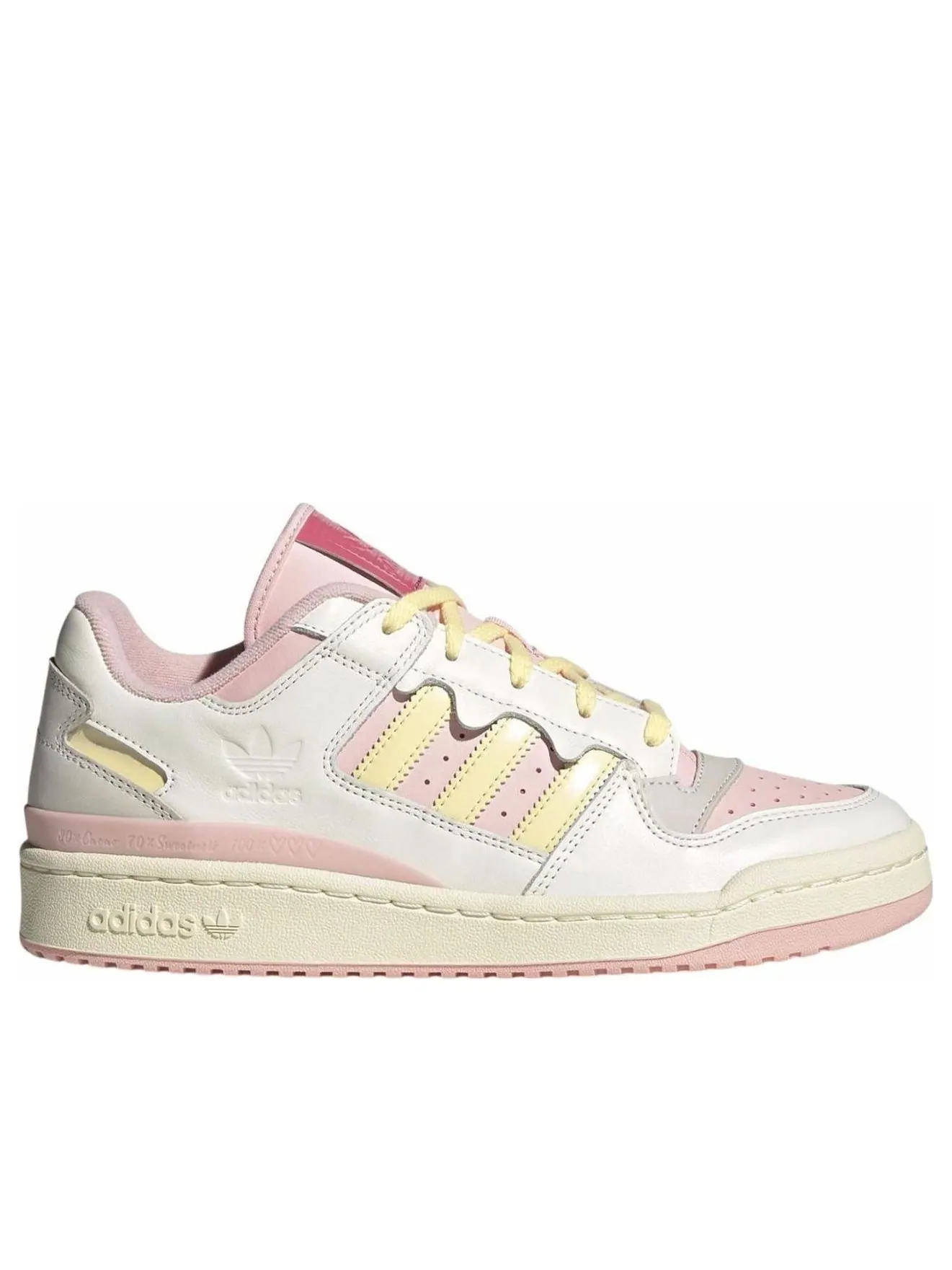 Кроссовки adidas Forum Low 'Treats For Your Feets Strawberry and Cream' — изображение 2 из 5, розовый