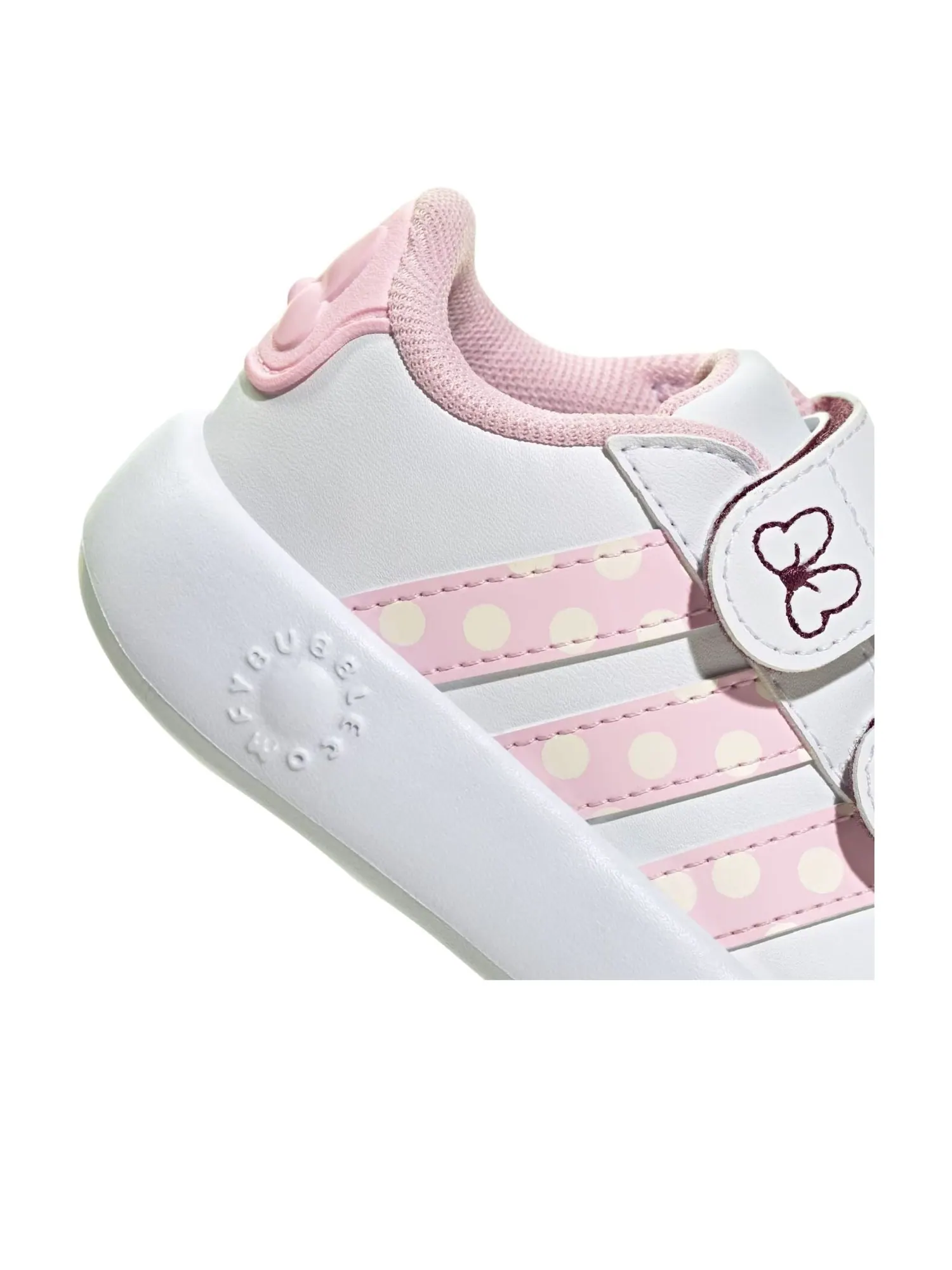 (TD) Adidas x Disney Minnie Mouse Grand Court 'Cloud White Clear Pink' — изображение 6 из 6
