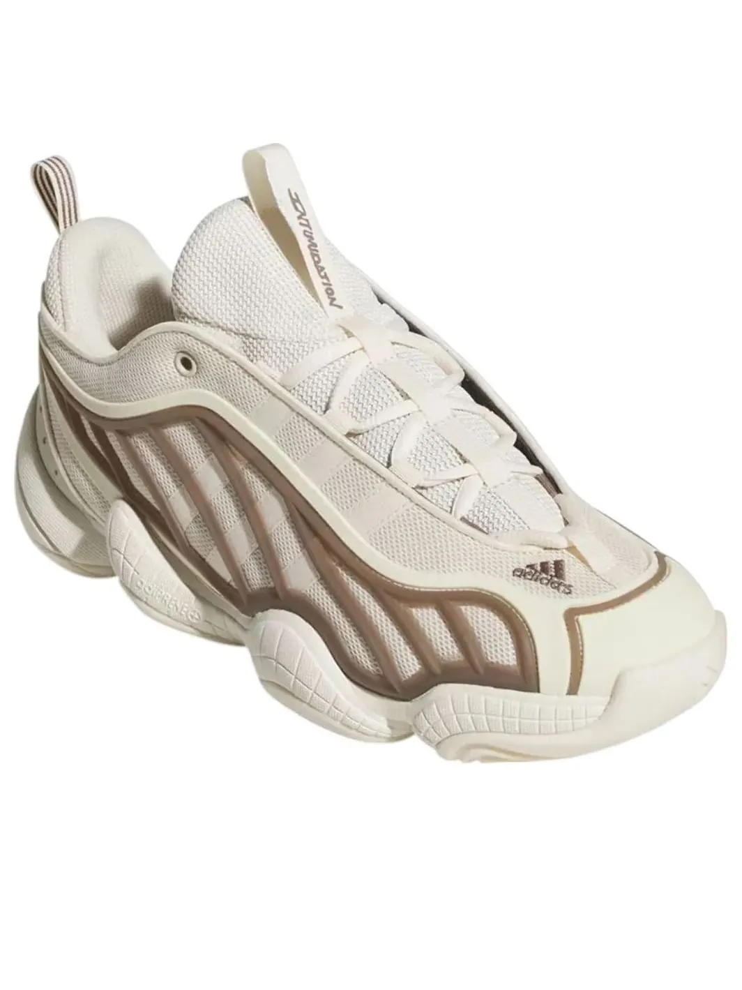 Кроссовки adidas Intimidation Low 'Wonder White' — изображение 3 из 5, белый