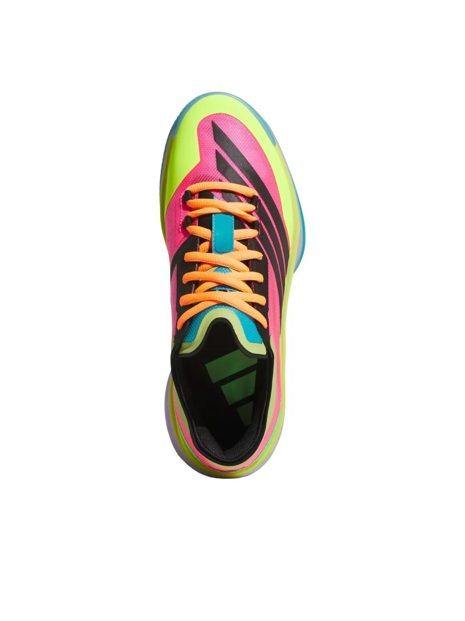 Adidas Adizero Select 3.0 Low 'Lucid Pink Preloved Lime' — изображение 4 из 6, розовый