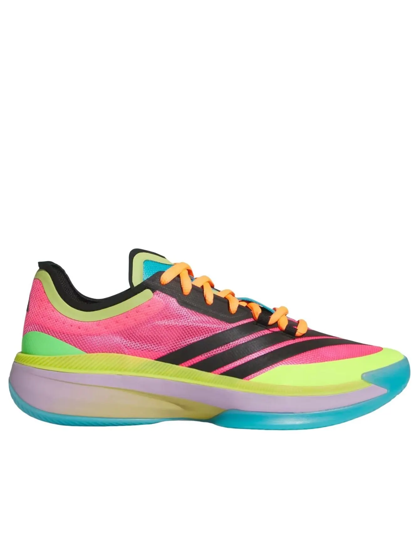 Adidas Adizero Select 3.0 Low 'Lucid Pink Preloved Lime' — изображение 6 из 6, розовый