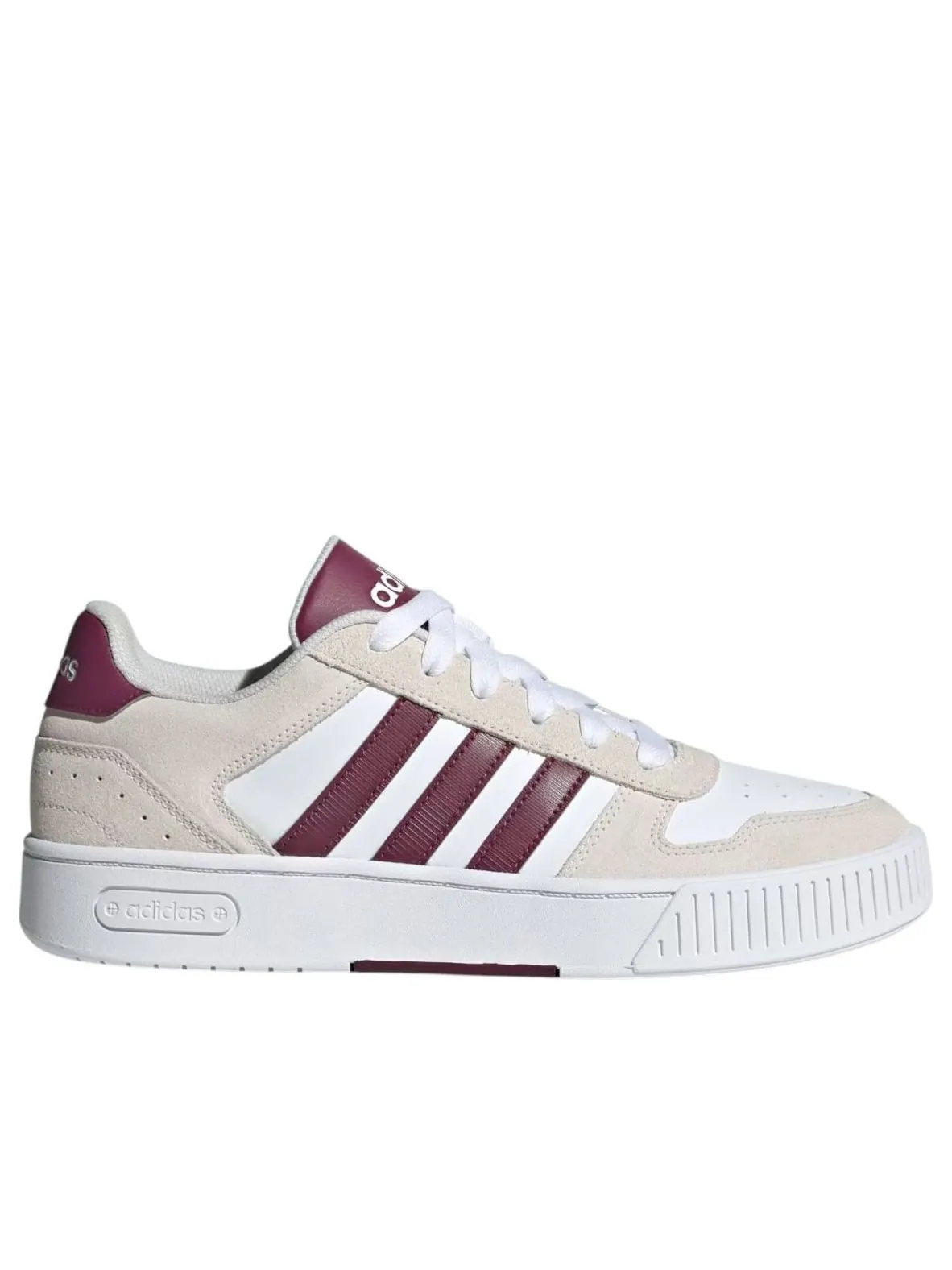 Adidas D-PAD Classic 'White Dark Red' — изображение 2 из 5, белый/темный красный