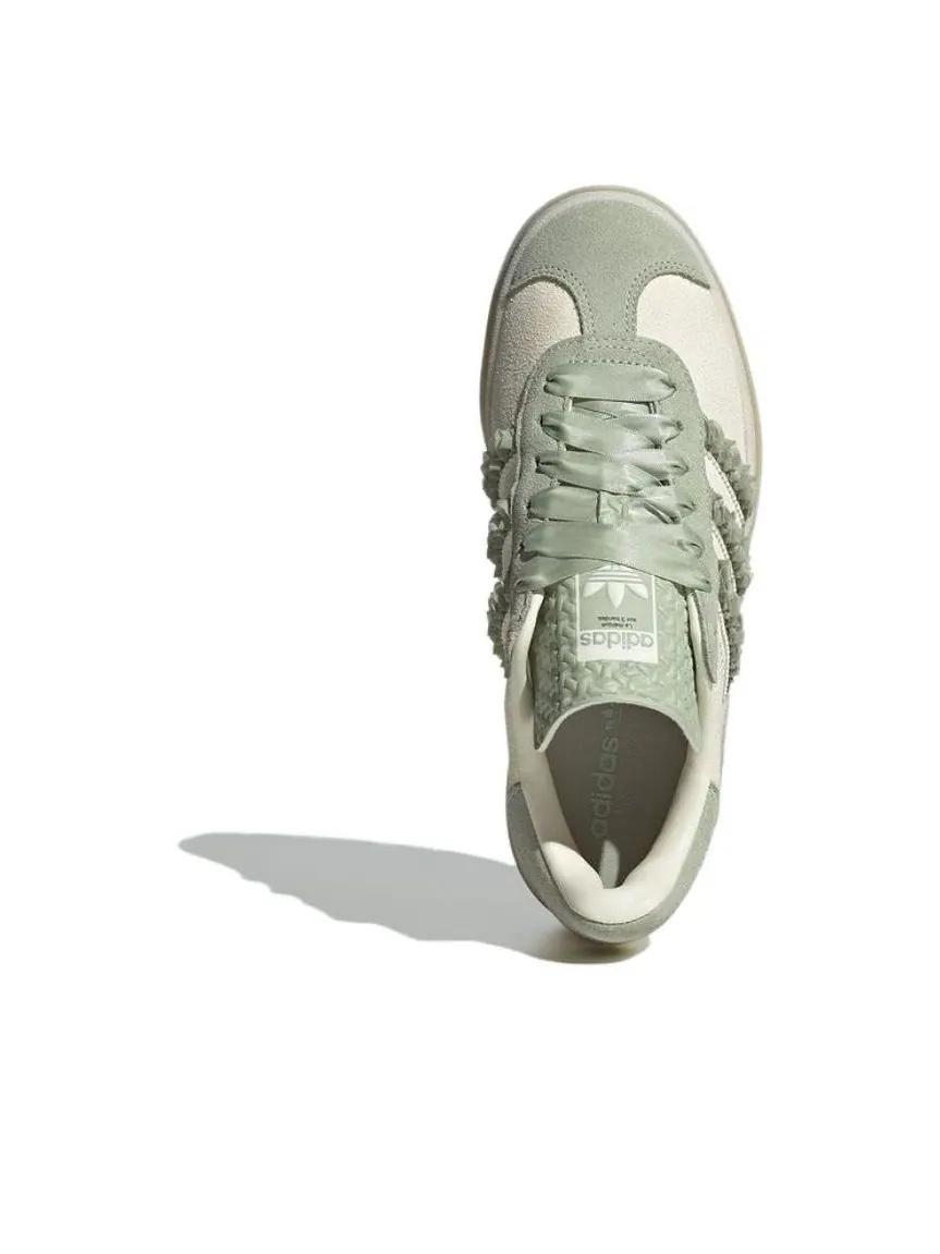 Кроссовки (WMNS) adidas Gazelle Bold 'Halo Green Ruffle' — изображение 4 из 5, зеленый