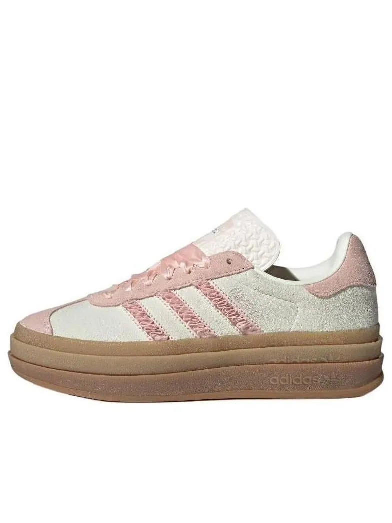 Кроссовки (WMNS) adidas Gazelle Bold 'Sandy Pink Ruffle' — изображение 1 из 3, розовый