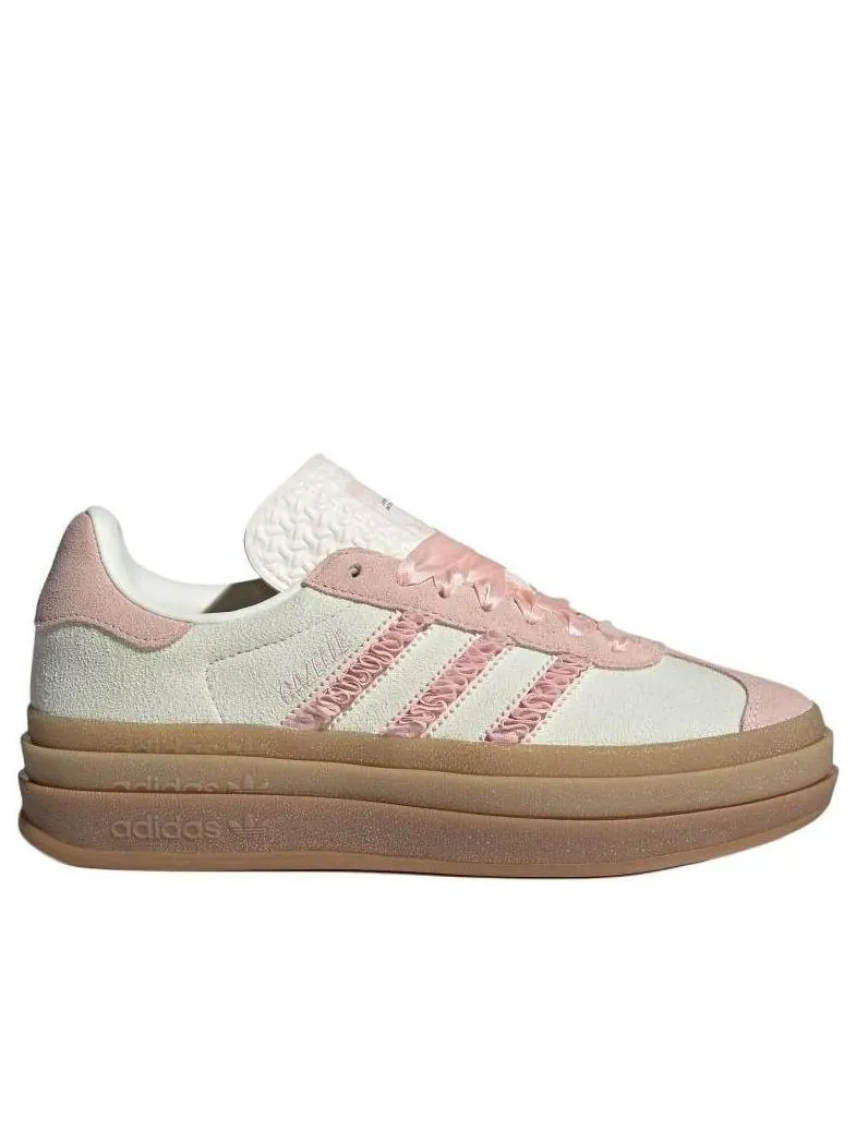 Кроссовки (WMNS) adidas Gazelle Bold 'Sandy Pink Ruffle' — изображение 2 из 3, розовый