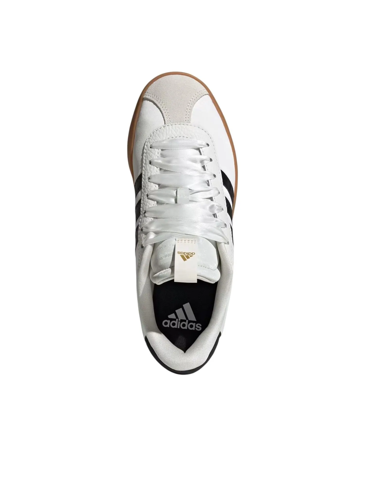 (WMNS) Adidas VL Court 3.0 'Core White Core Black' — изображение 4 из 5