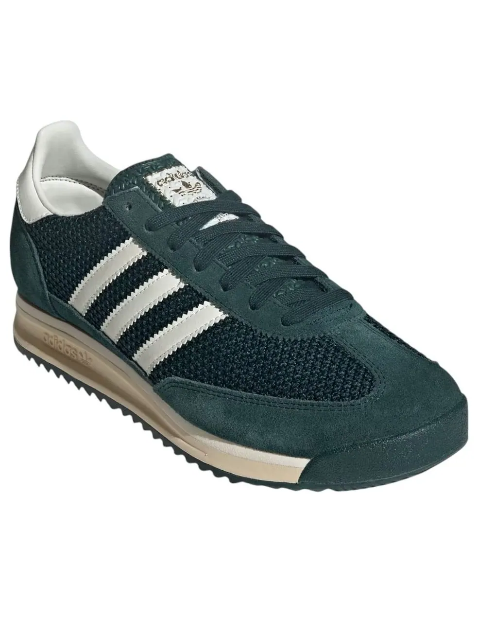 Кроссовки adidas SL 72 RS 'Aurora Ivy Off White' — изображение 6 из 6, зеленый