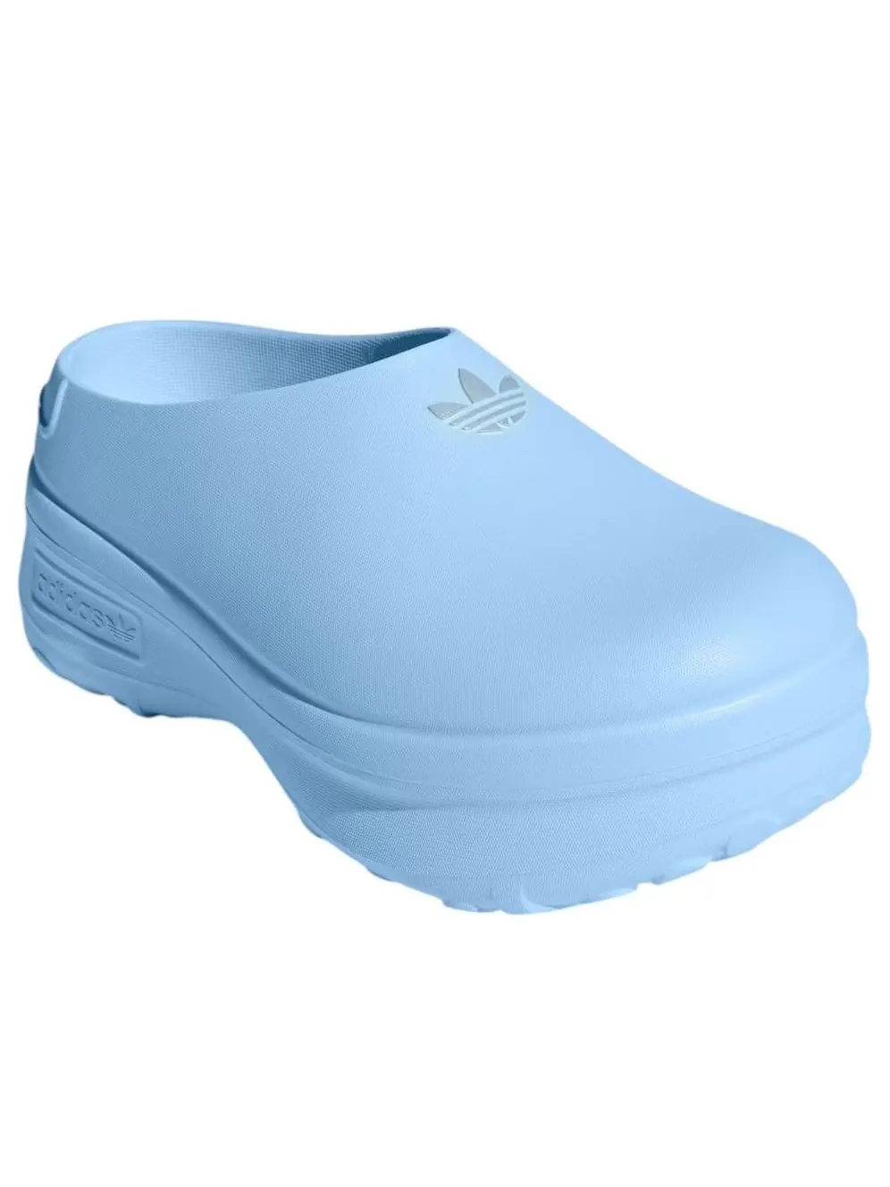Сандалии (WMNS) adidas Adifom Stan Smith Mule 'Clear Sky' — изображение 4 из 6, синий