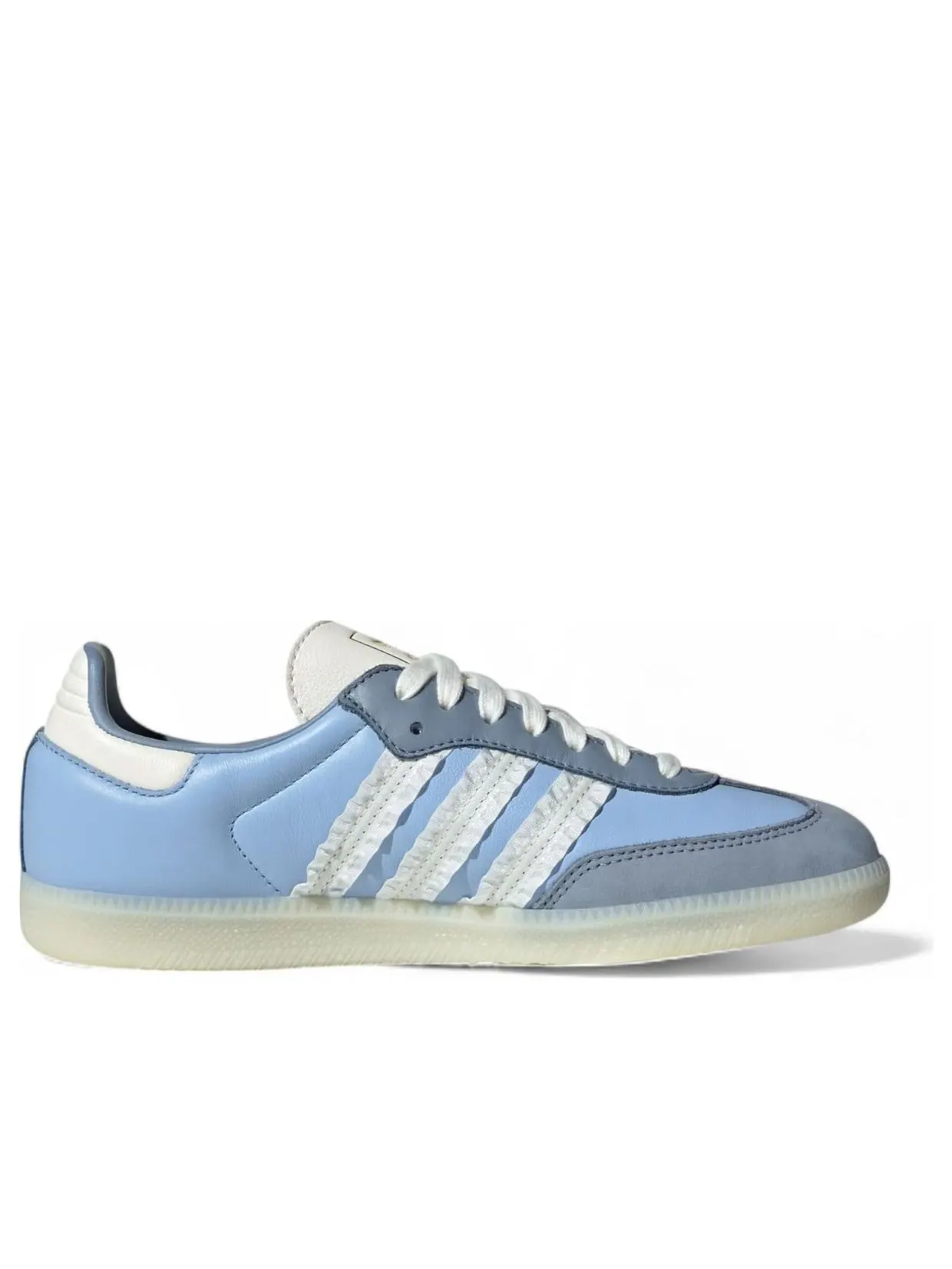 (WMNS) Adidas Samba 'Ruffle Stripes Pack Clear Sky' — изображение 2 из 6, прозрачный/синий/белый