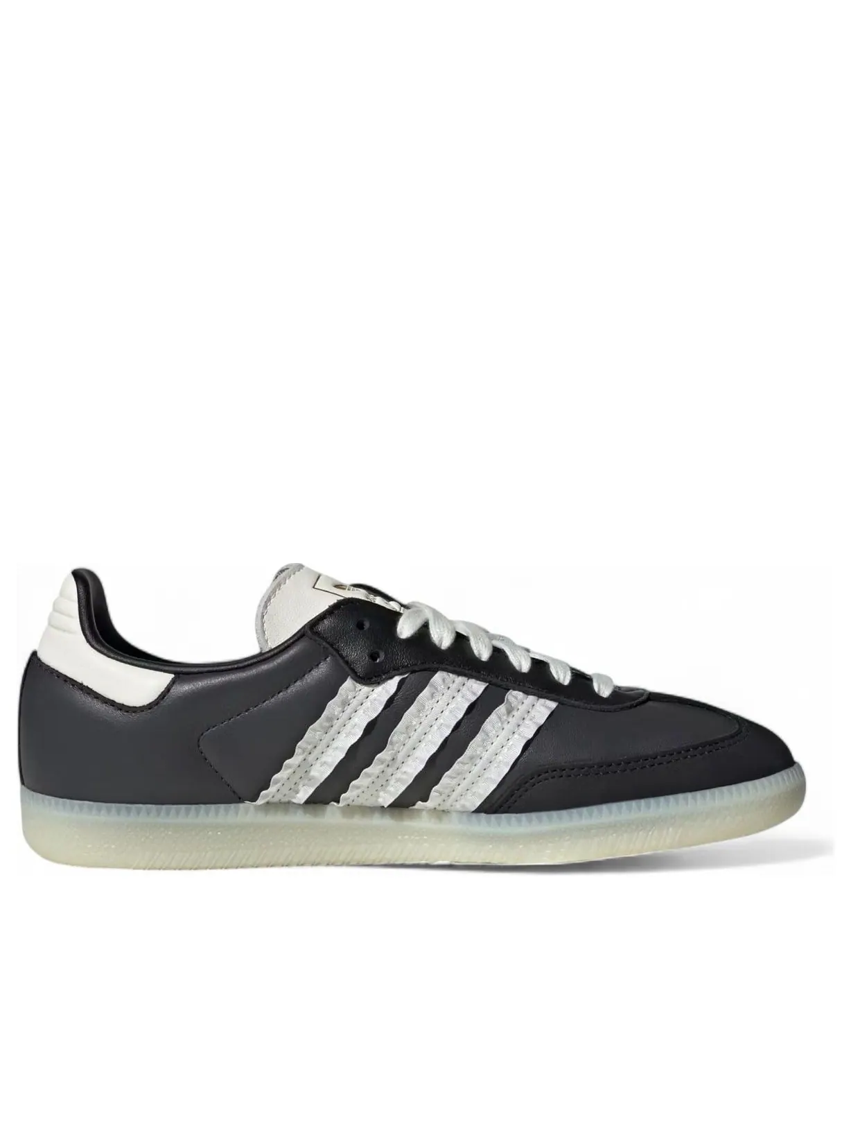 Кроссовки (WMNS) adidas Samba 'Ruffle Stripes Pack Black Off White' — изображение 2 из 6, черный