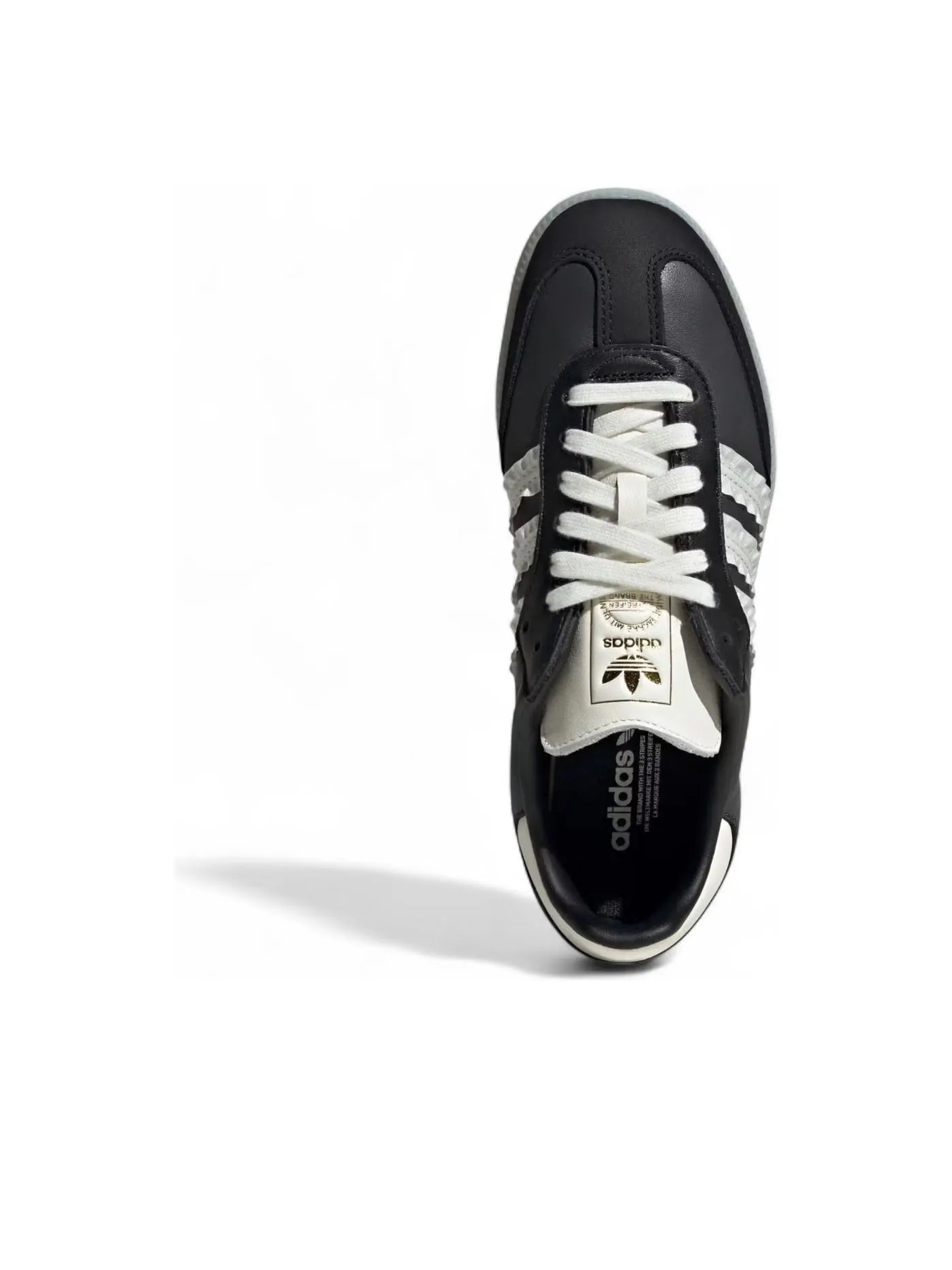 Кроссовки (WMNS) adidas Samba 'Ruffle Stripes Pack Black Off White' — изображение 5 из 6, черный