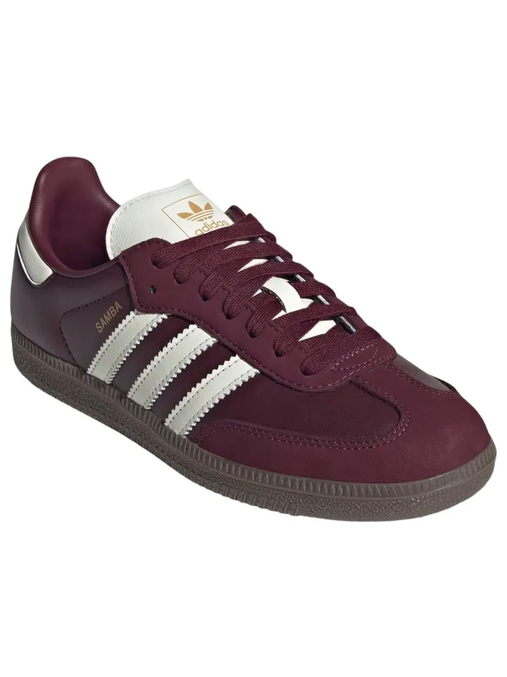 (WMNS) Adidas Samba 'Maroon Off White' — изображение 5 из 6, белый
