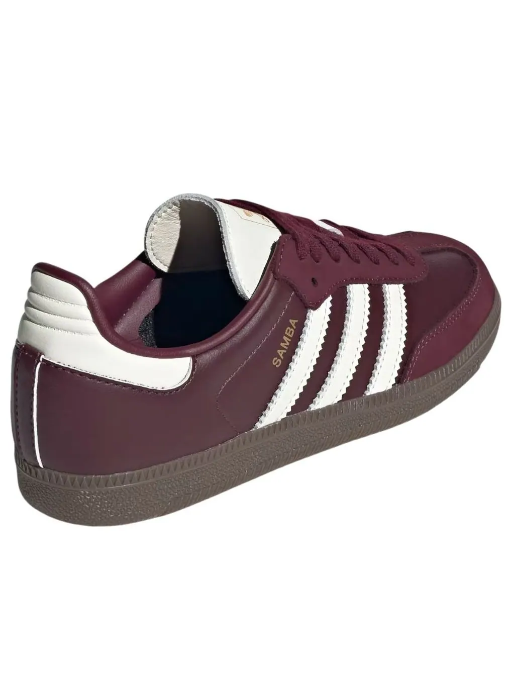 (WMNS) Adidas Samba 'Maroon Off White' — изображение 6 из 6, белый